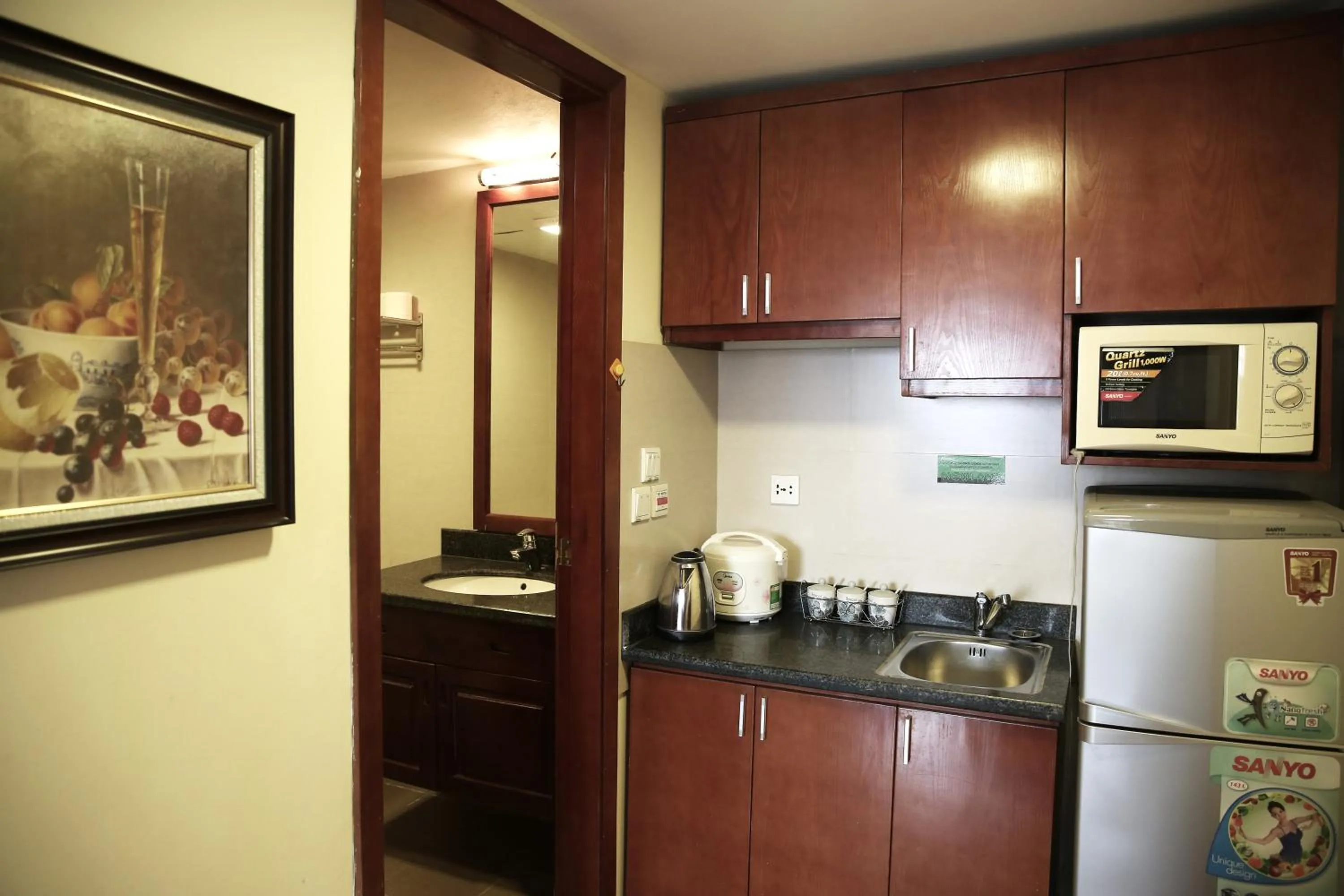 Kitchen or kitchenette in V-Studio Apartment 3