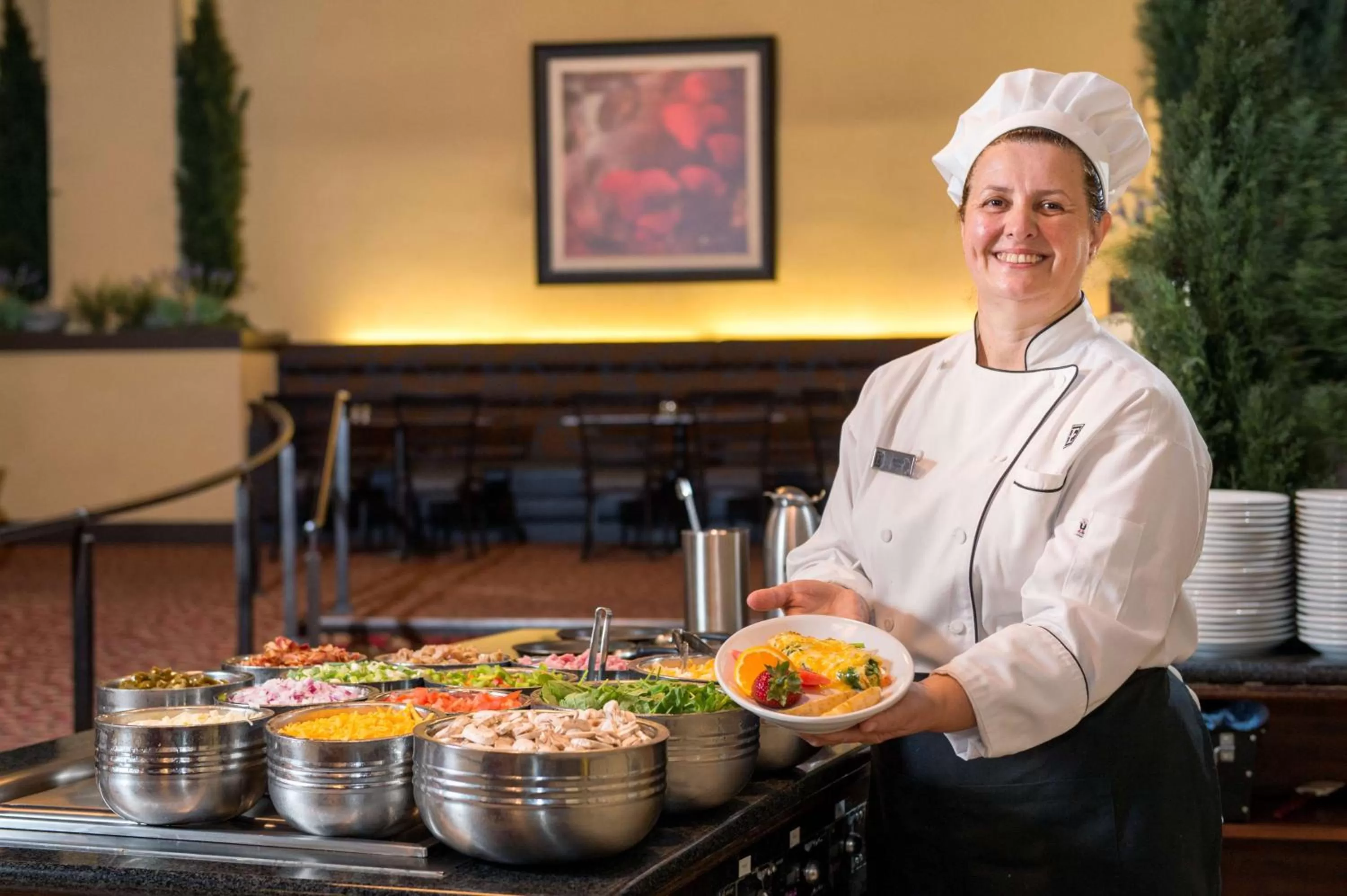 Dining area in Embassy Suites by Hilton Portland Downtown