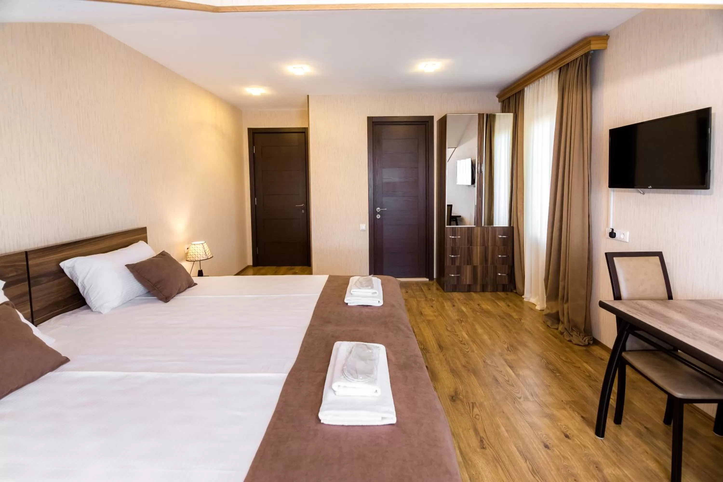 Bedroom, Bed in Elia Palace Hotel