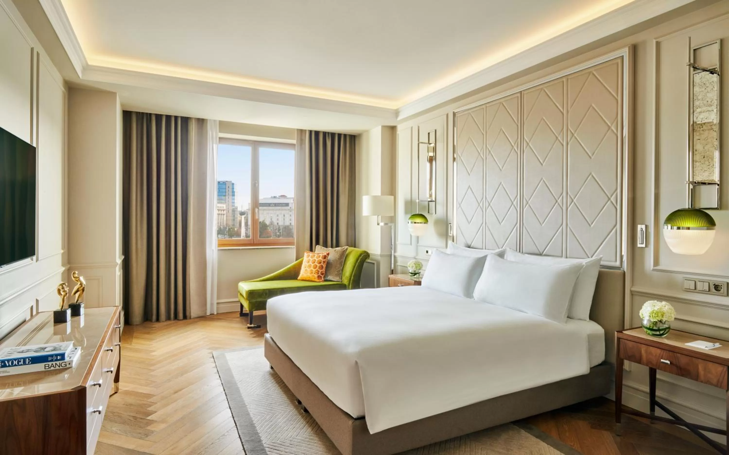 Bedroom, Bed in InterContinental Athenee Palace Bucharest by IHG