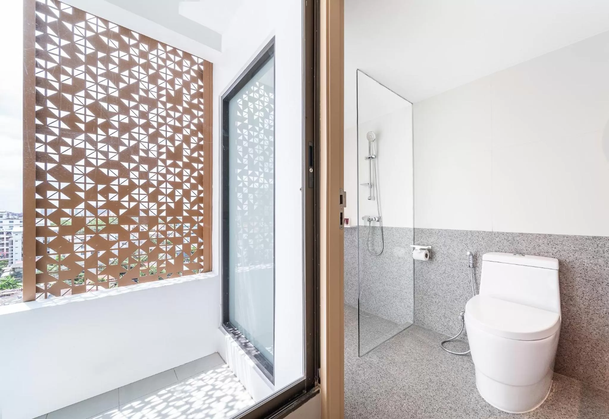 Shower, Bathroom in GLOW Sukhumvit 71