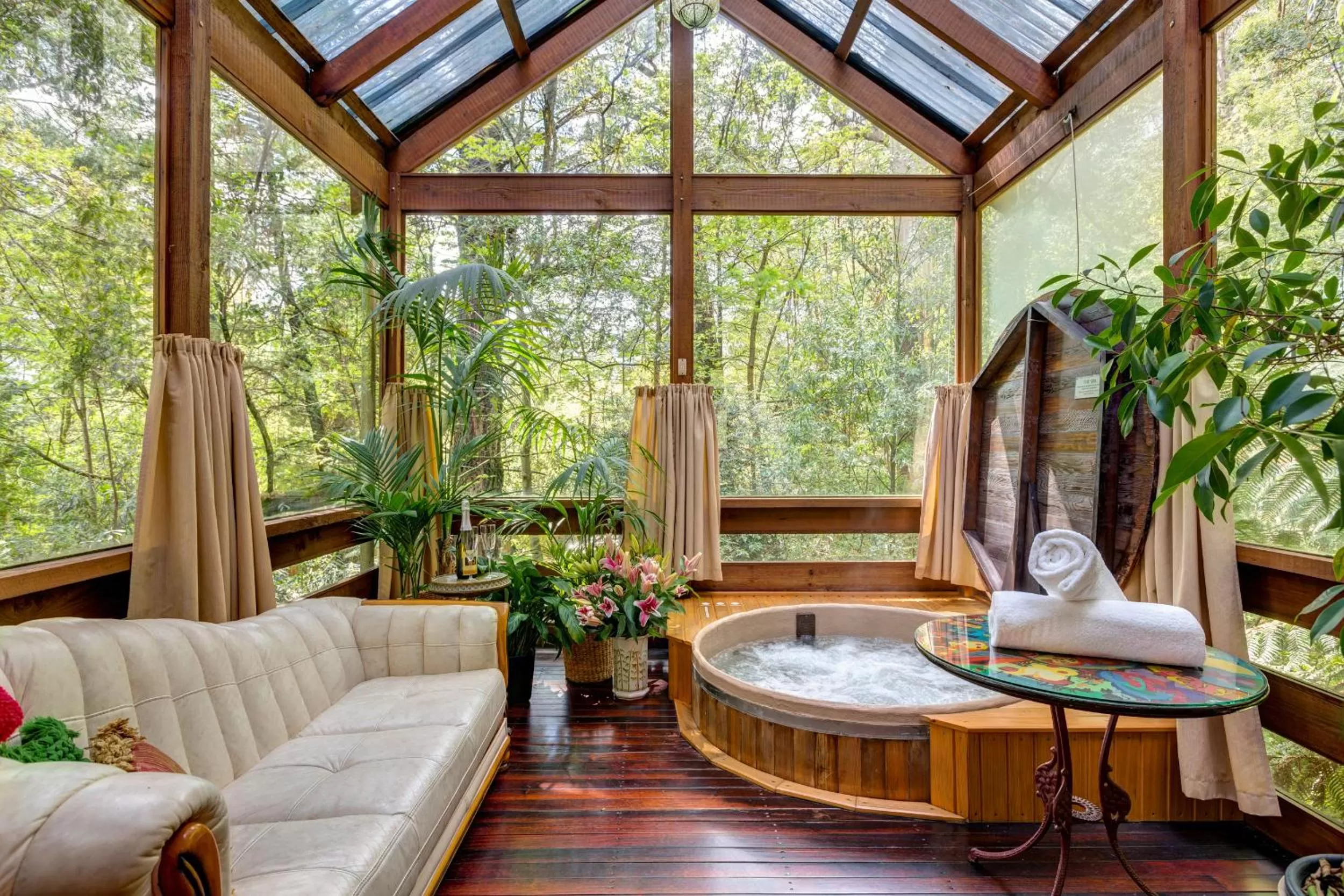 Balcony/Terrace in Arcadia Cottages