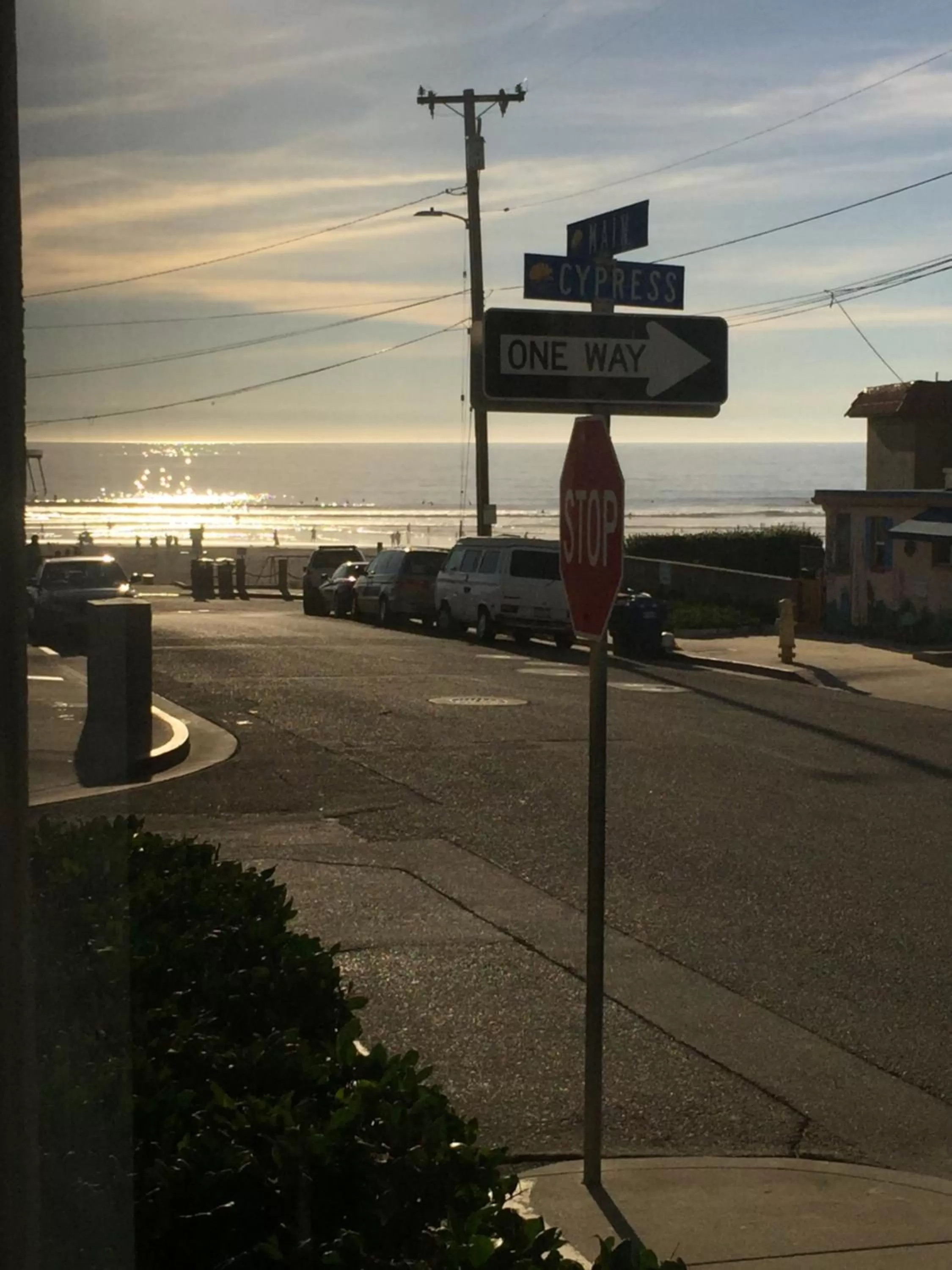 Beach in Motel 6 Pismo Beach CA Pacific Ocean