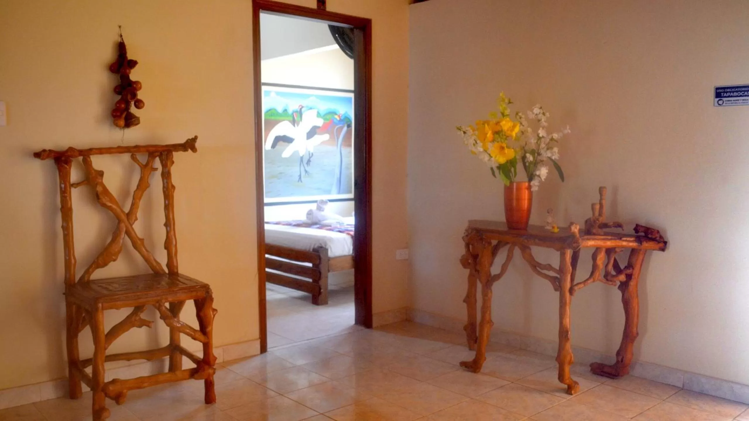 Photo of the whole room, TV/Entertainment Center in Hotel Costa Mar Coveñas