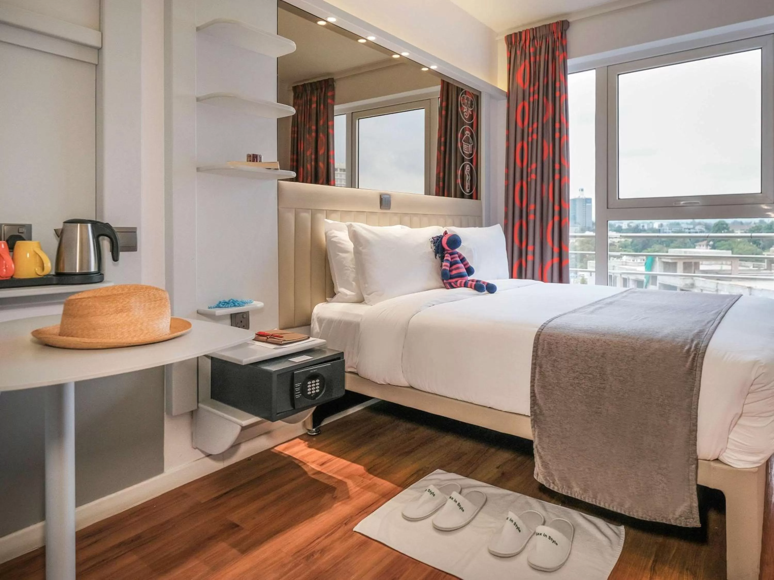 Photo of the whole room, Bed in ibis Styles - Nairobi, Westlands