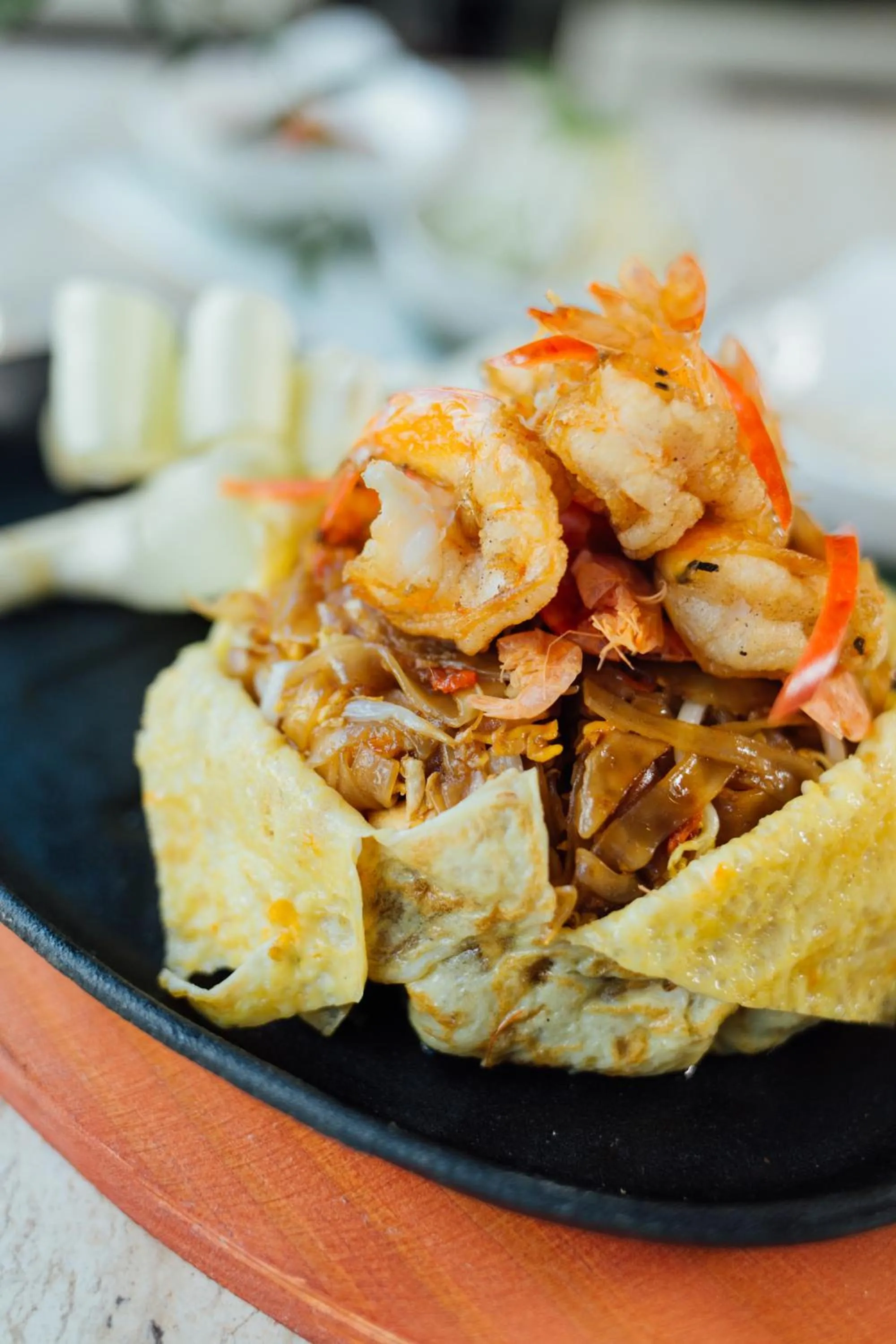 Food close-up in Seasons Siam Hotel