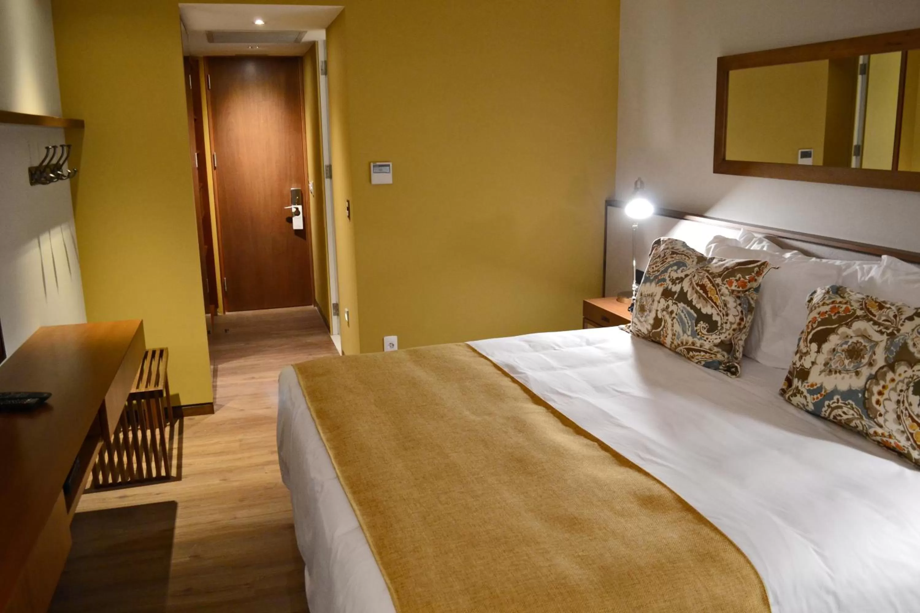 Bedroom, Bed in Cottage Puerto Buceo