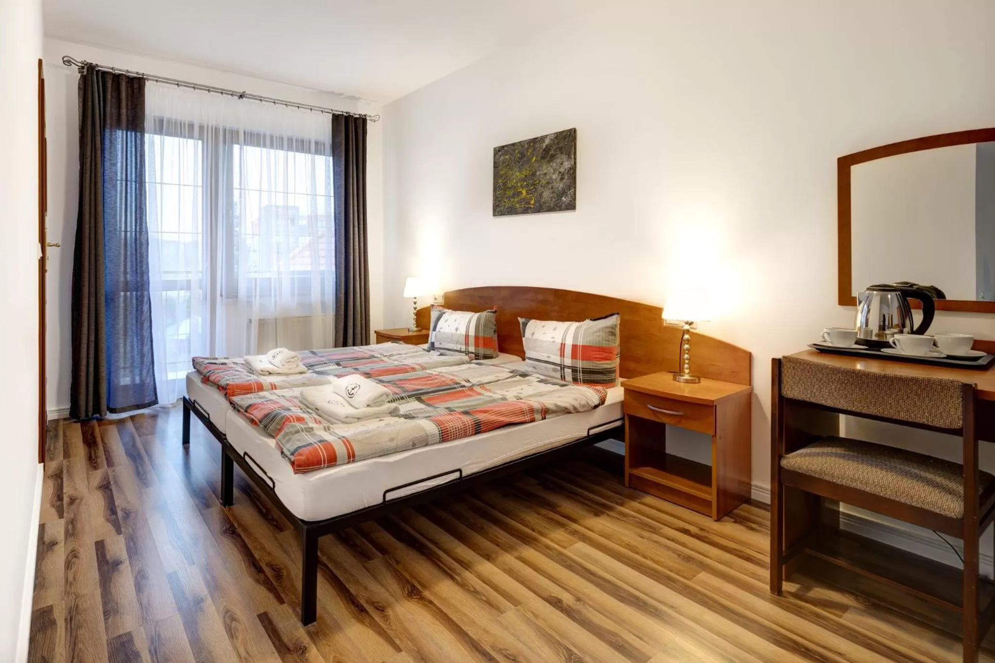 Property building, Bed in Willa Drako