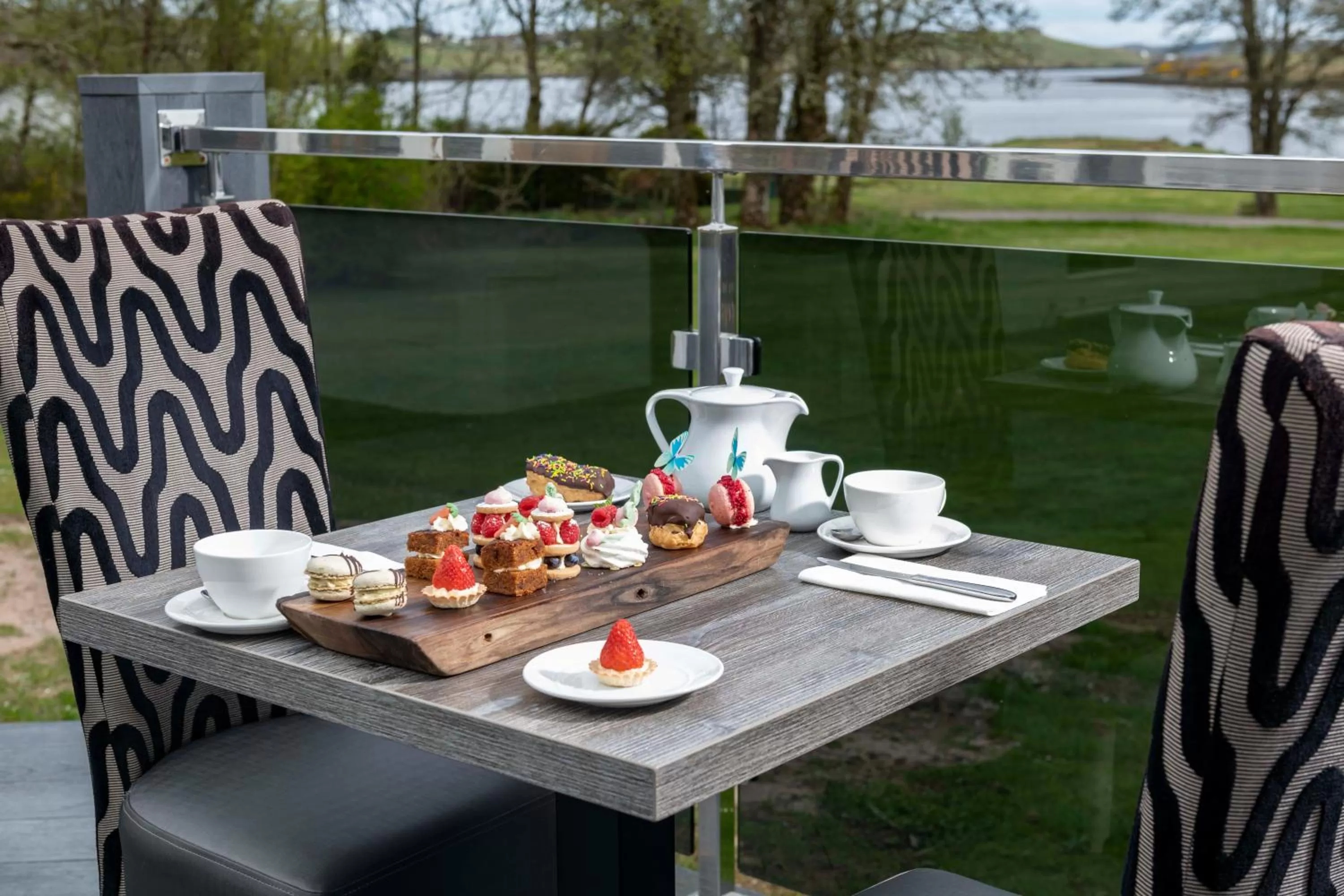 Food close-up in Skeabost House Hotel