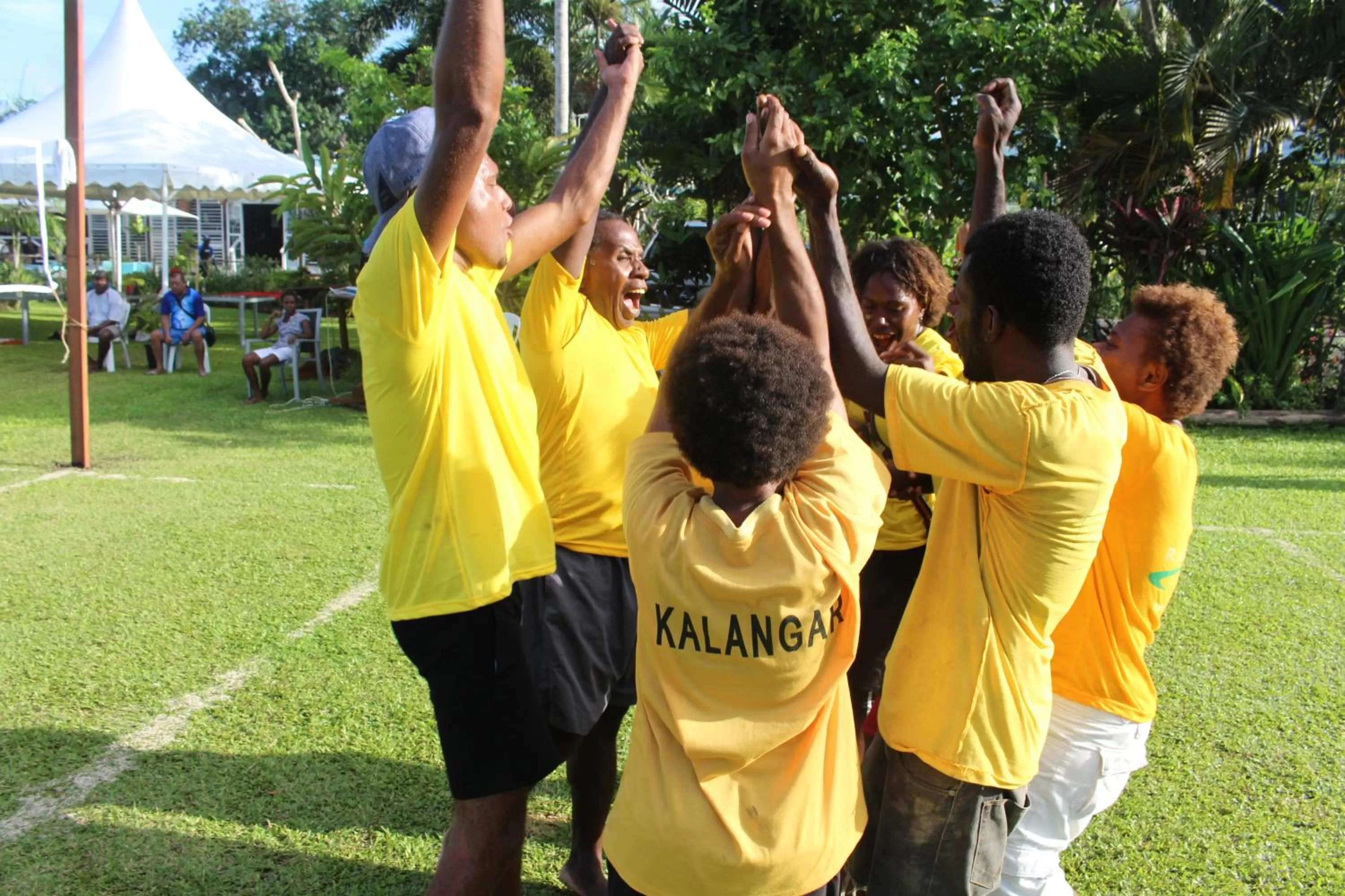 People in Rapopo Plantation Resort