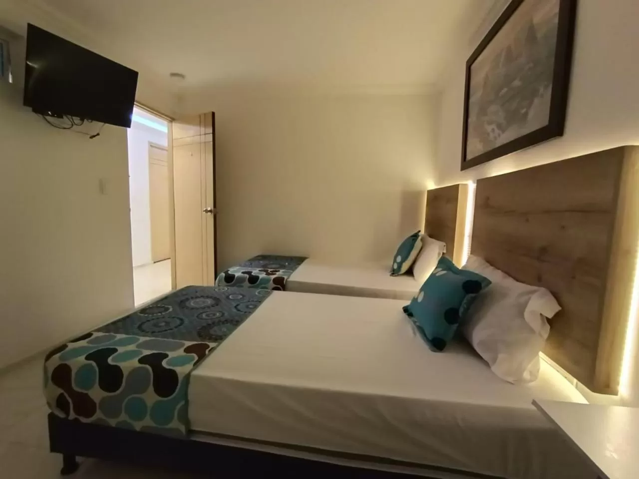 Bed in Hotel Eterna Primavera