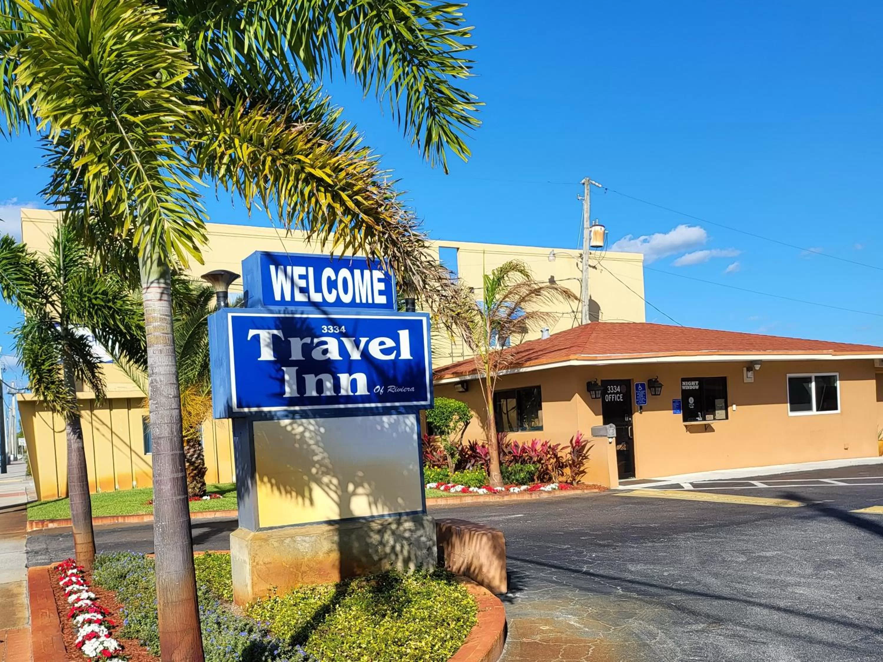 Property logo or sign in Travel Inn of Riviera Beach