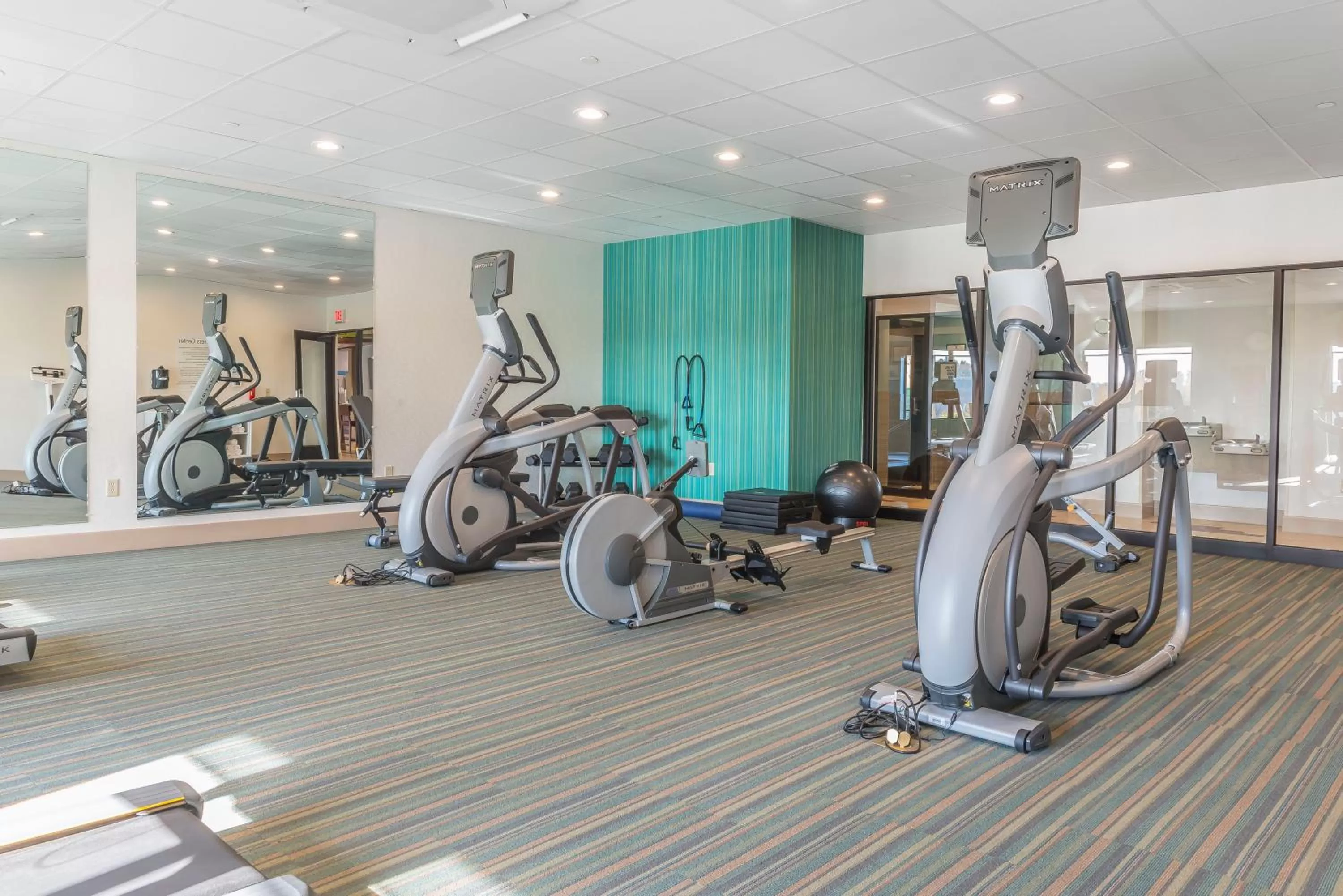 Fitness centre/facilities in Holiday Inn Express & Suites Clarion by IHG