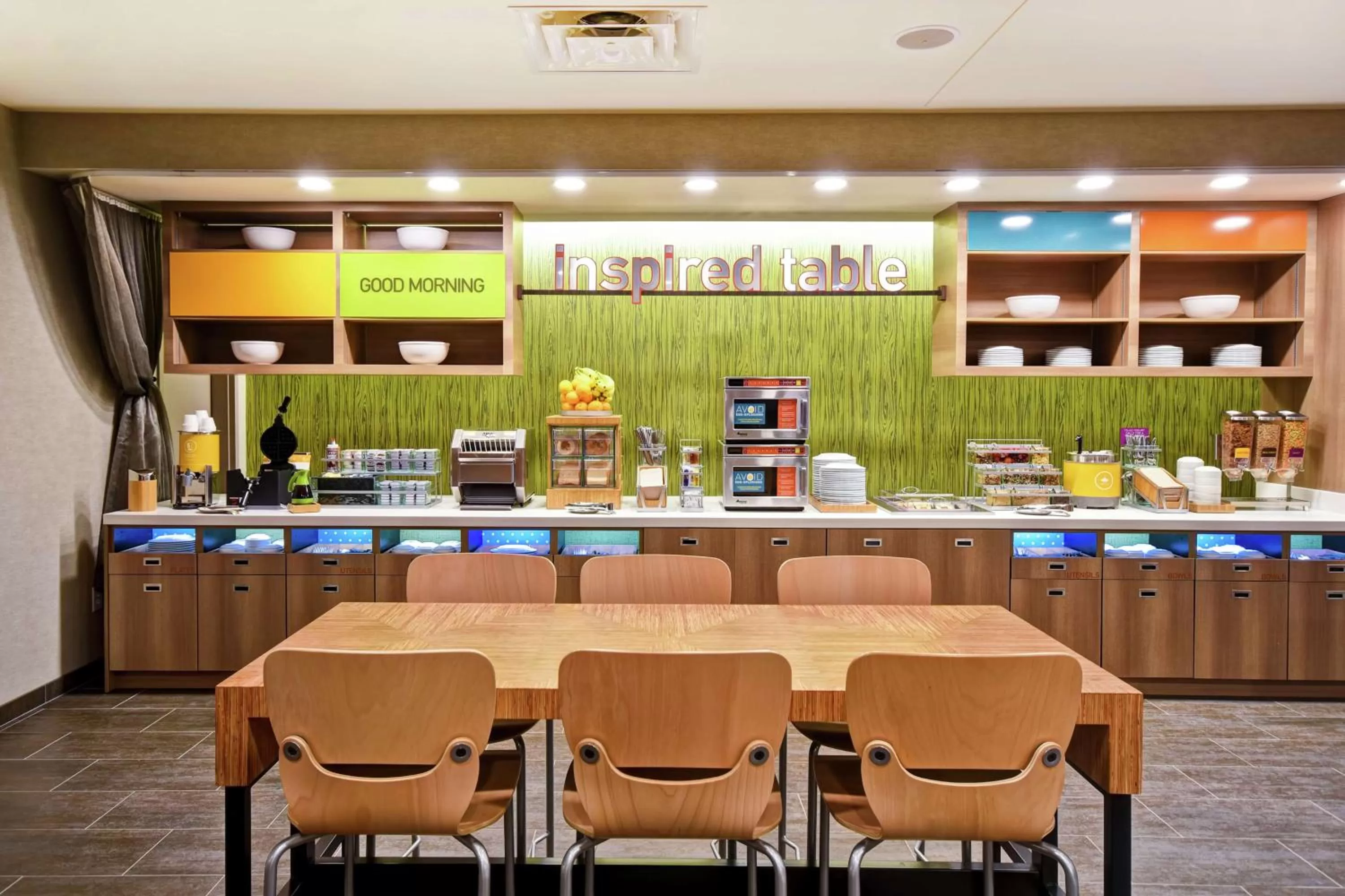 Breakfast in Home2 Suites By Hilton Lagrange