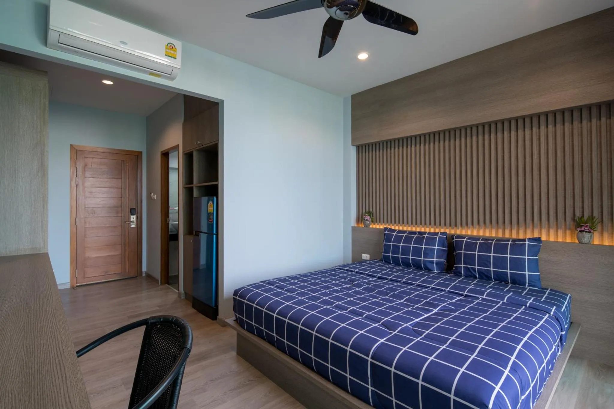 Bedroom, Bed in Peace Blue Naiharn Naturist Resort Phuket SHA Extra Plus