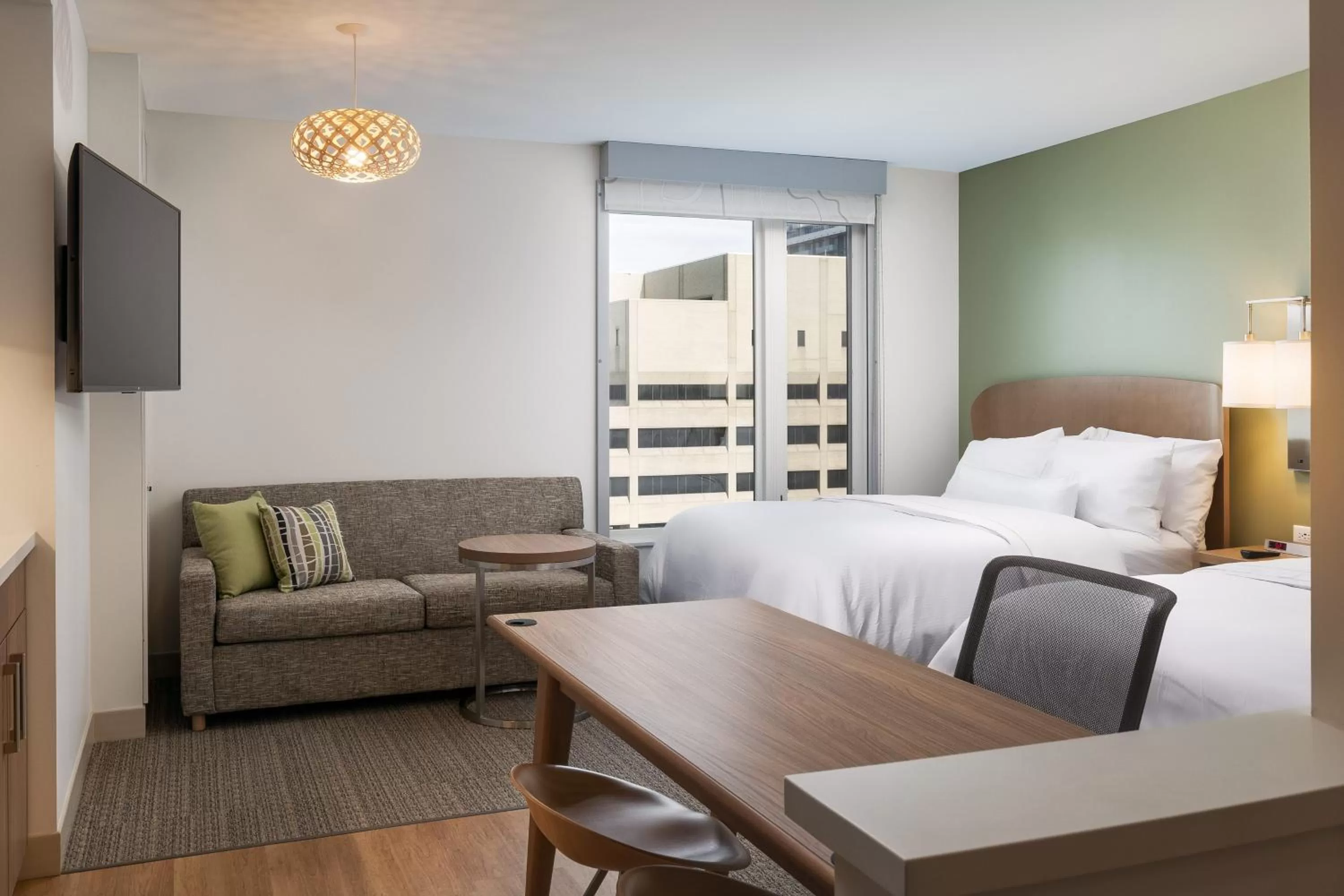 Photo of the whole room, Bed in Element Denver Downtown East