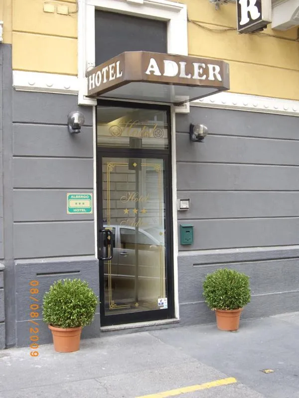 Facade/entrance in Hotel Adler