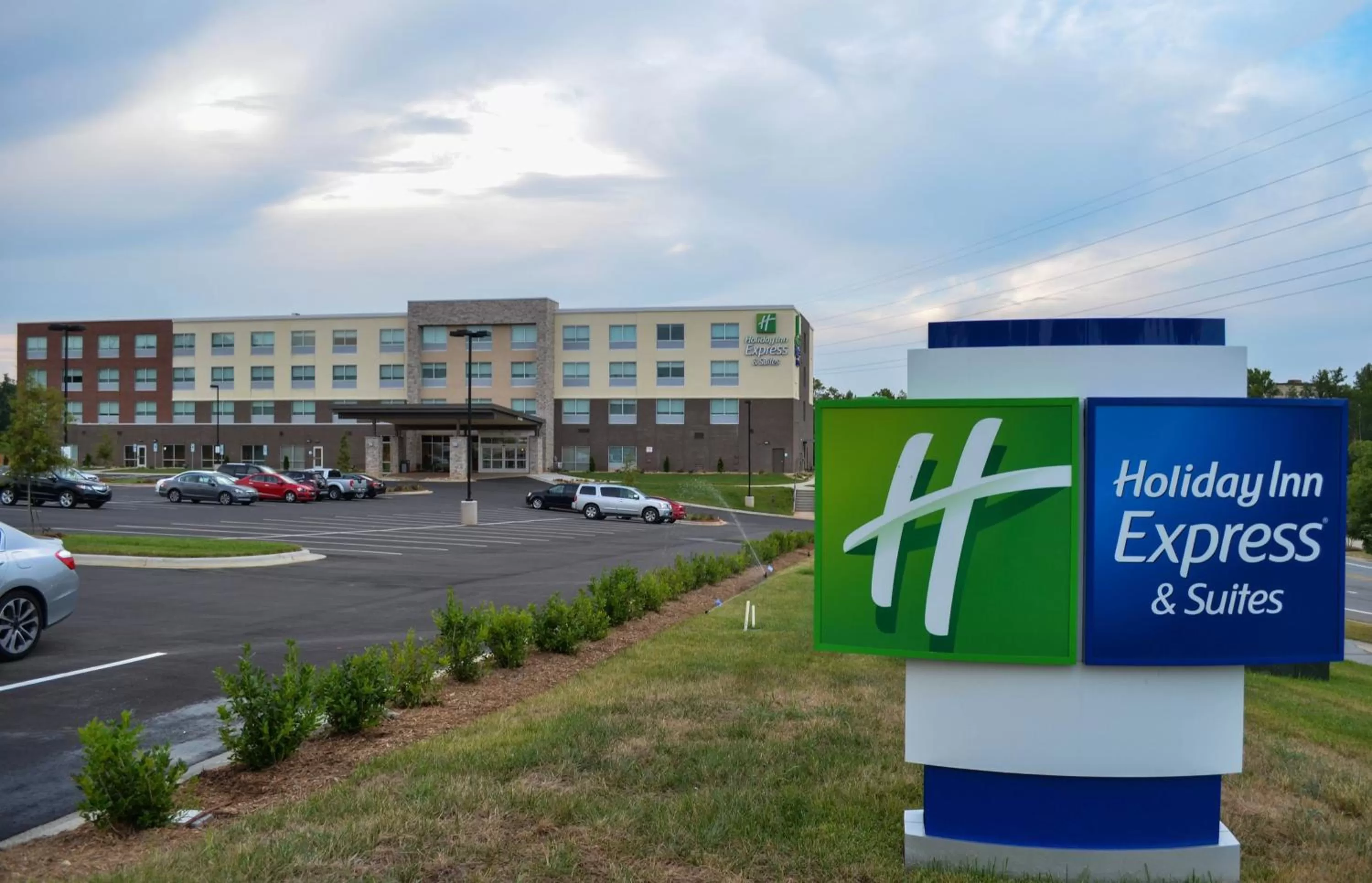 Property building in Holiday Inn Express & Suites Raleigh Airport - Brier Creek by IHG