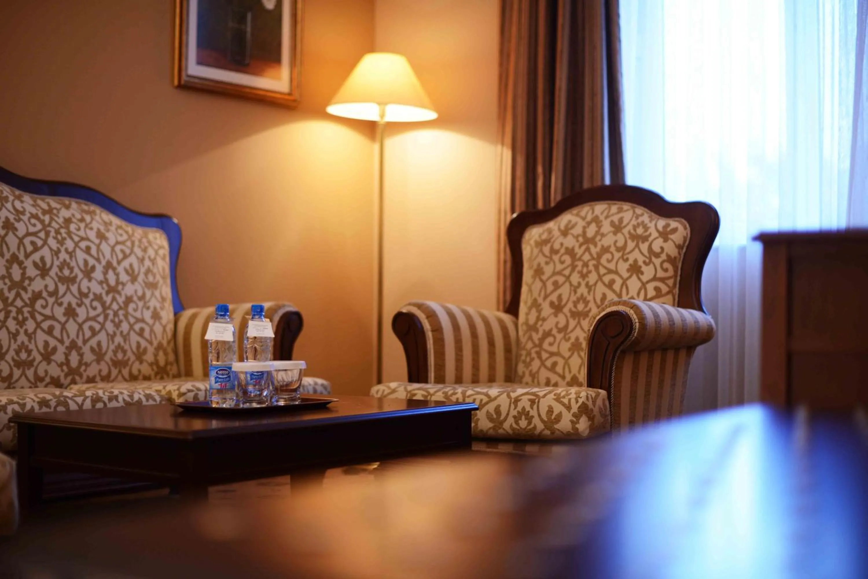 Seating area in LOTTE City Hotels Tashkent Palace