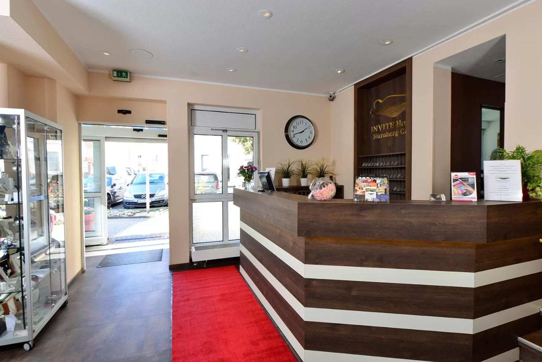 Lobby or reception in INVITE Hotel Nürnberg City