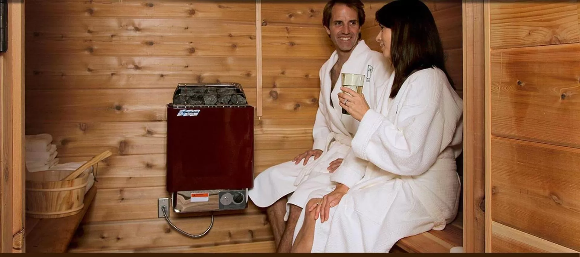 Sauna in The Grand Idyllwild Lodge