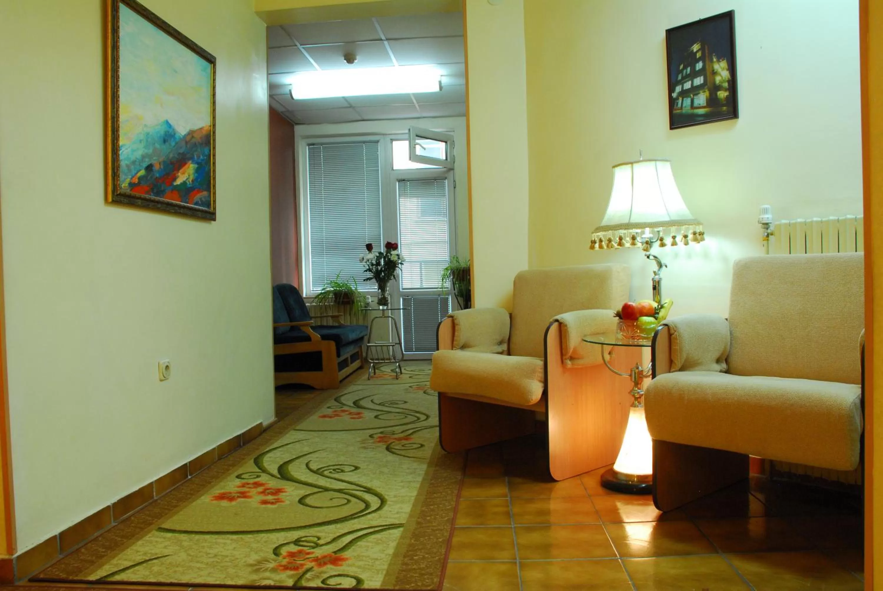 Living room in Noviz Hotel