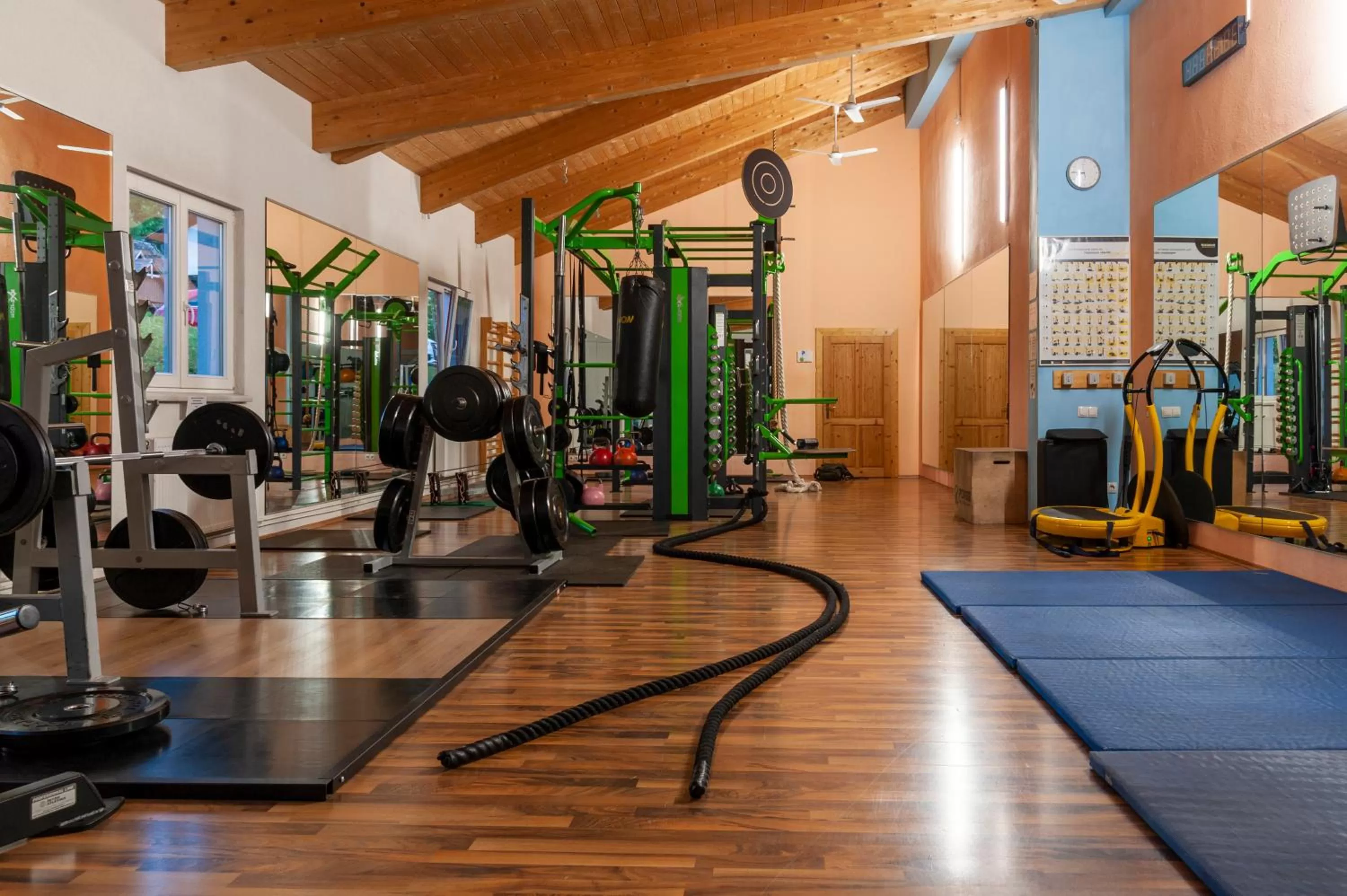 Fitness Center/Facilities in Moving Rooms
