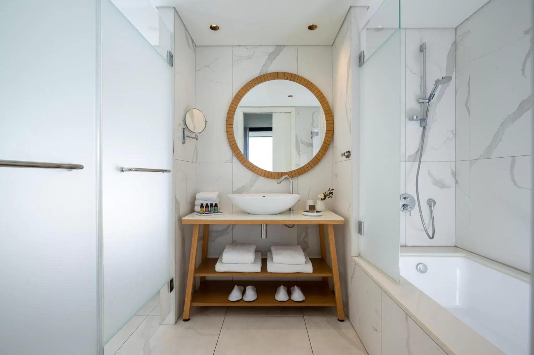 Bathroom in Vert Lagoon Netanya By AFI Hotels