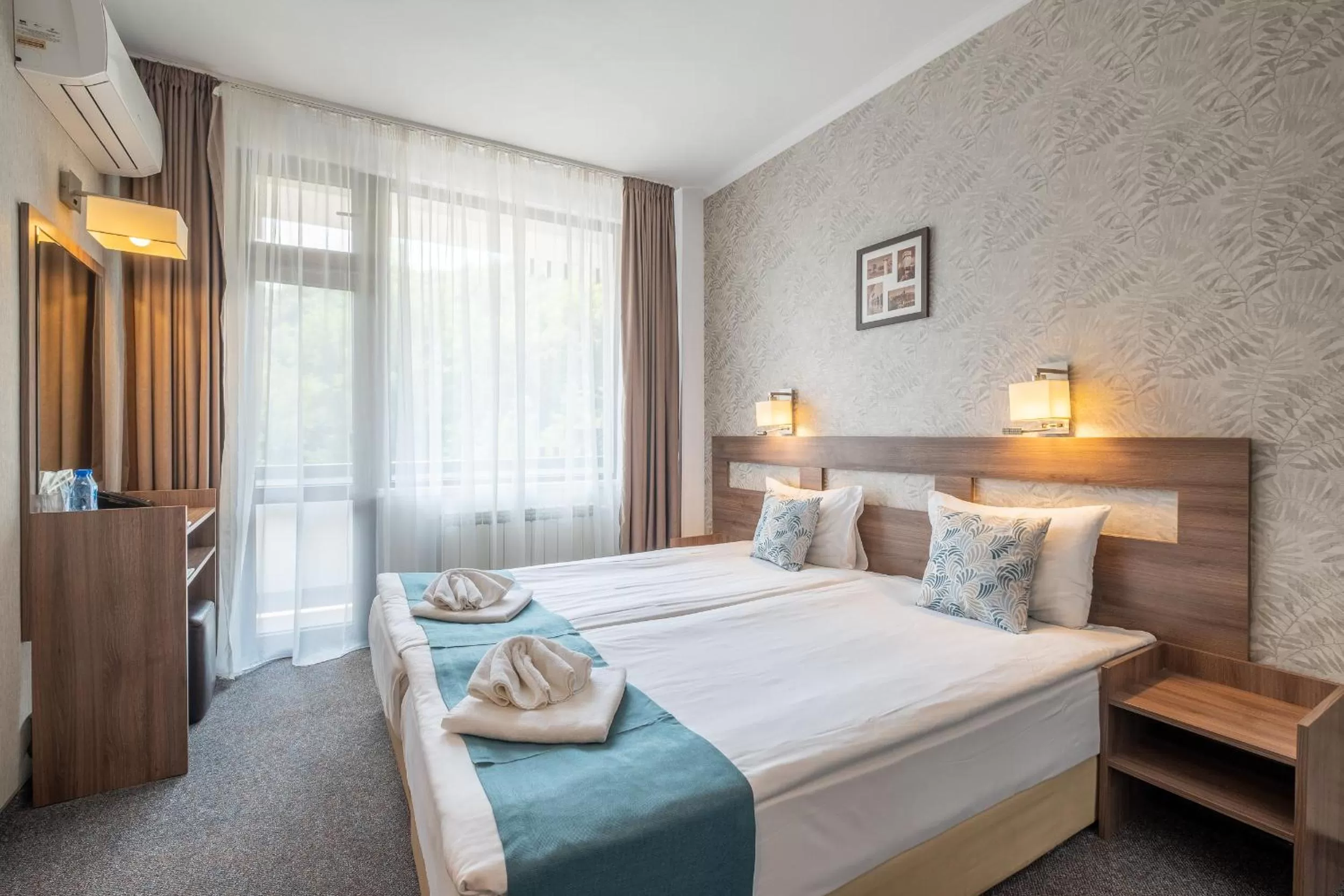 Bedroom, Bed in Park Hotel Asenevtsi