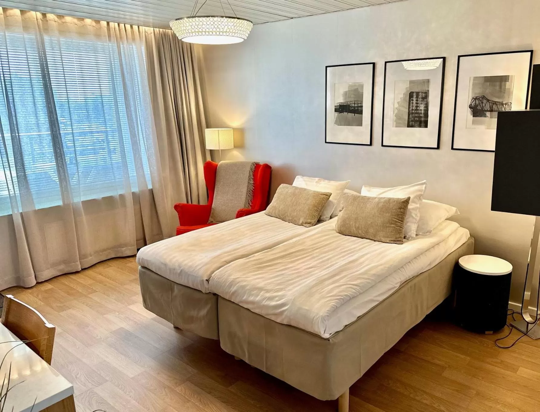 Bed in Park Hotel Tornio