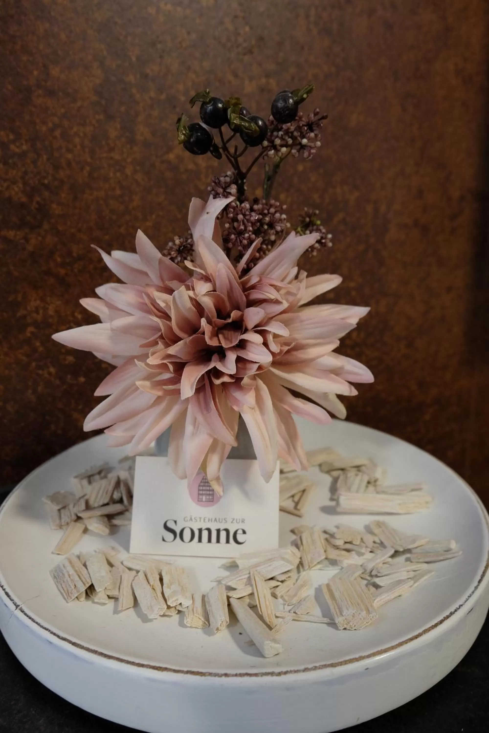 Decorative detail in Gästehaus zur Sonne