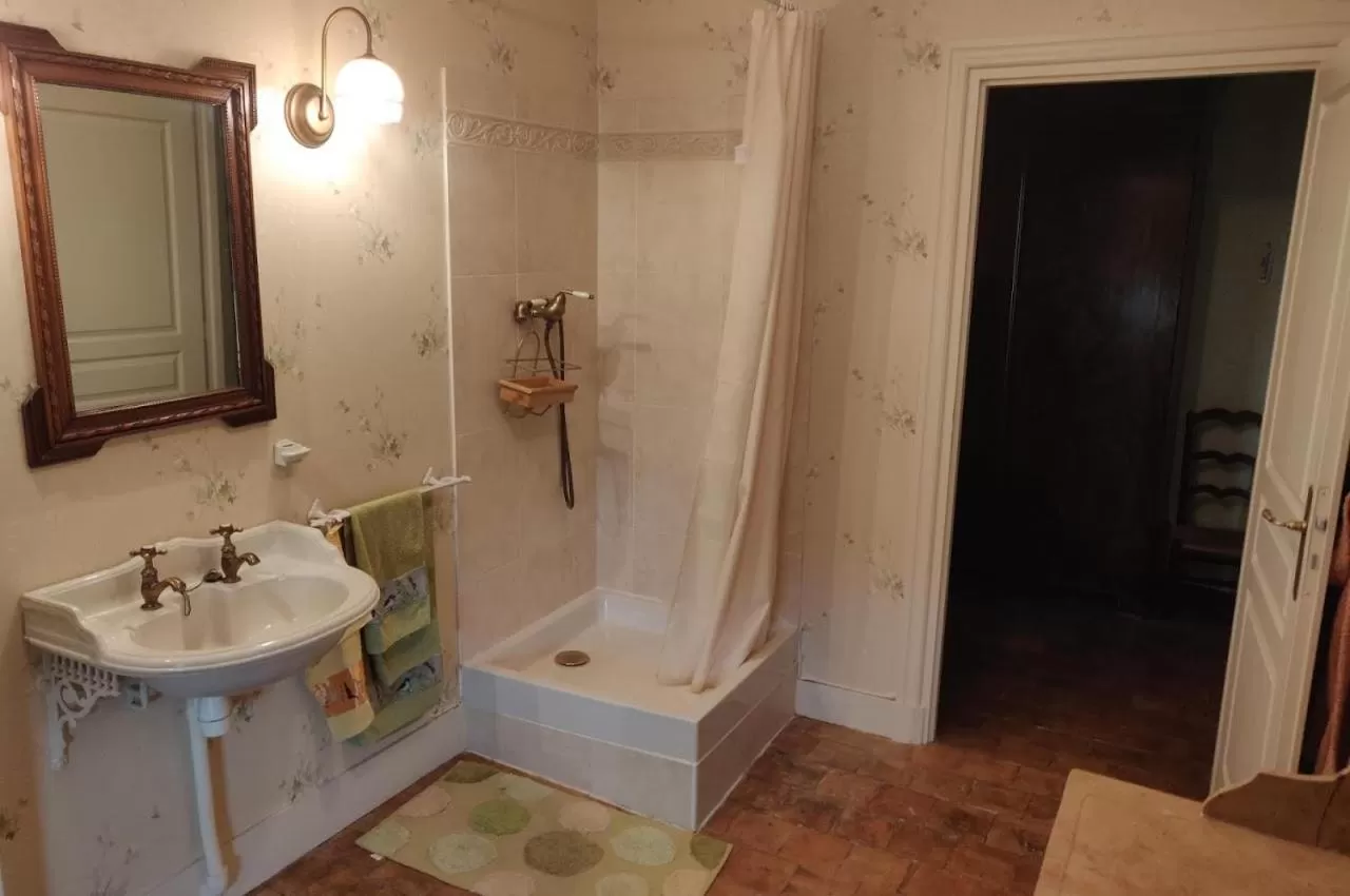 Bathroom in Chez Florence et Sylvain de Loudun