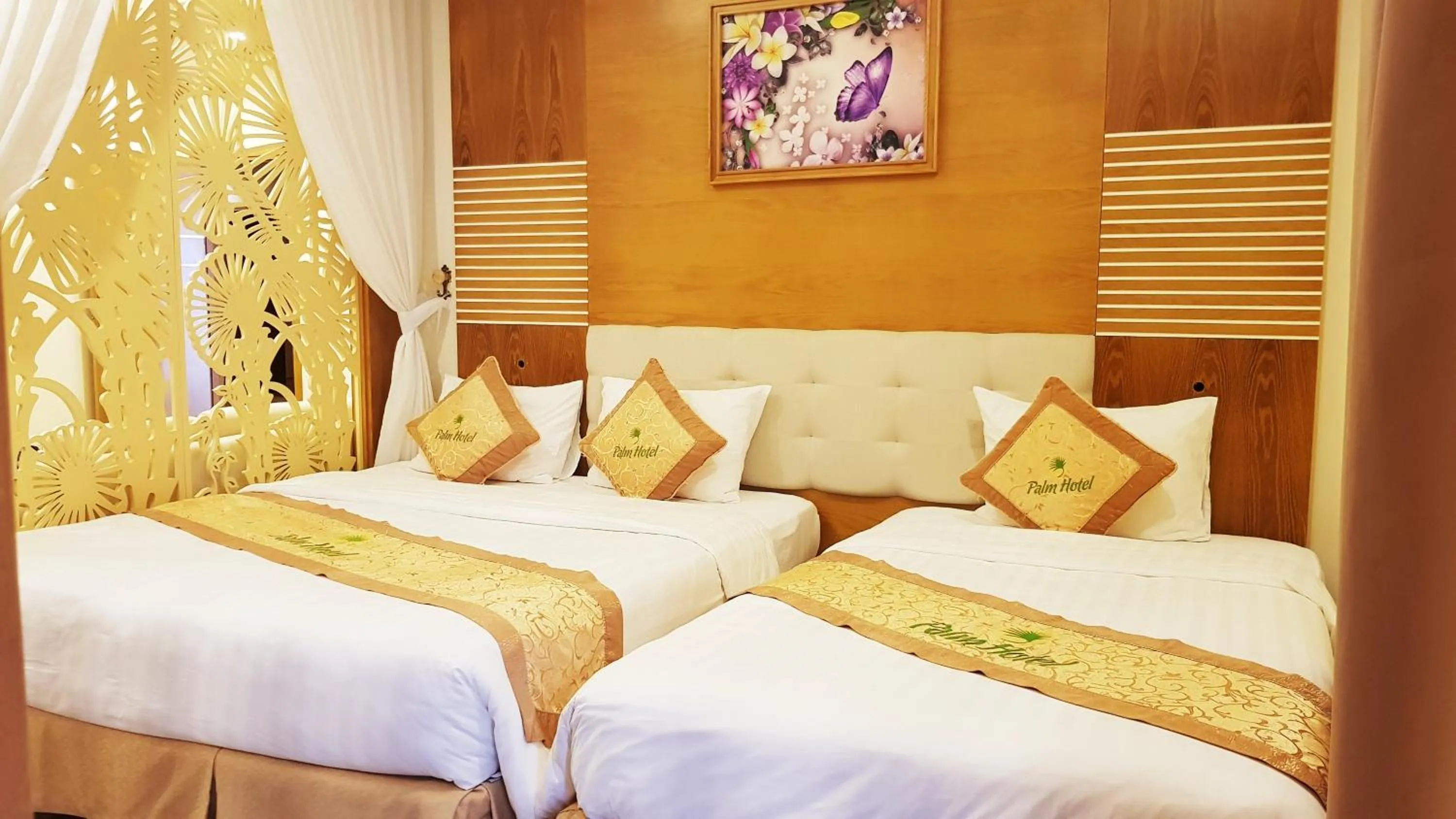 Bedroom, Bed in Palm Hotel Thanh Hoa