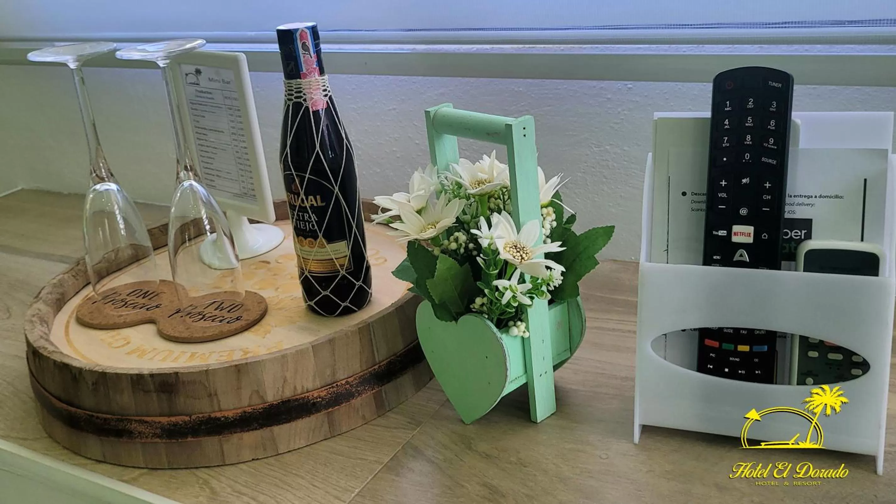 Food and drinks in Hotel El Dorado