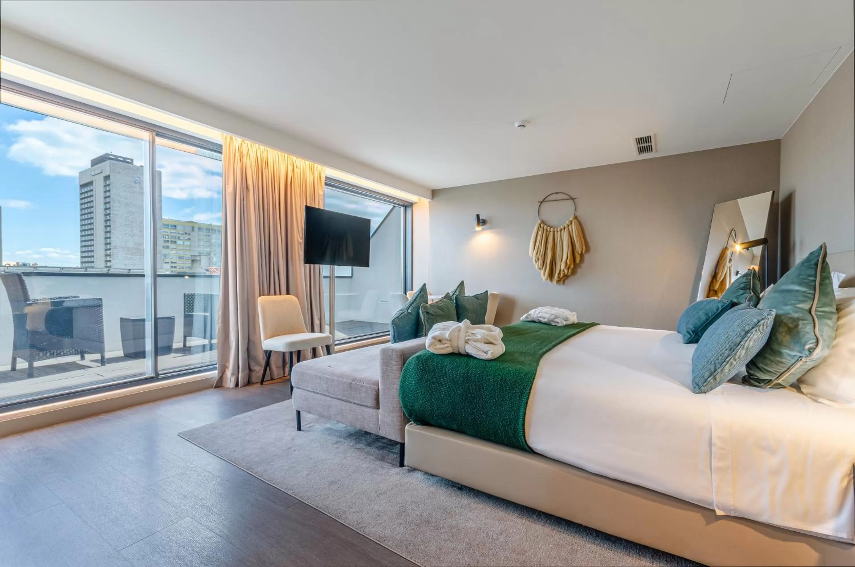 Bed in OMID Saldanha Hotel