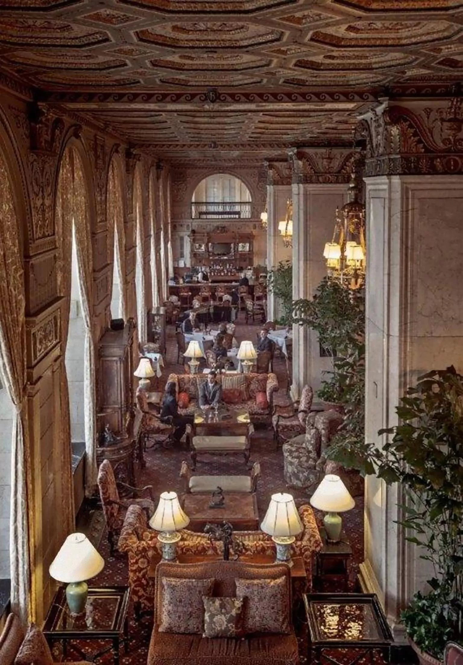Lobby or reception in The Brown Hotel