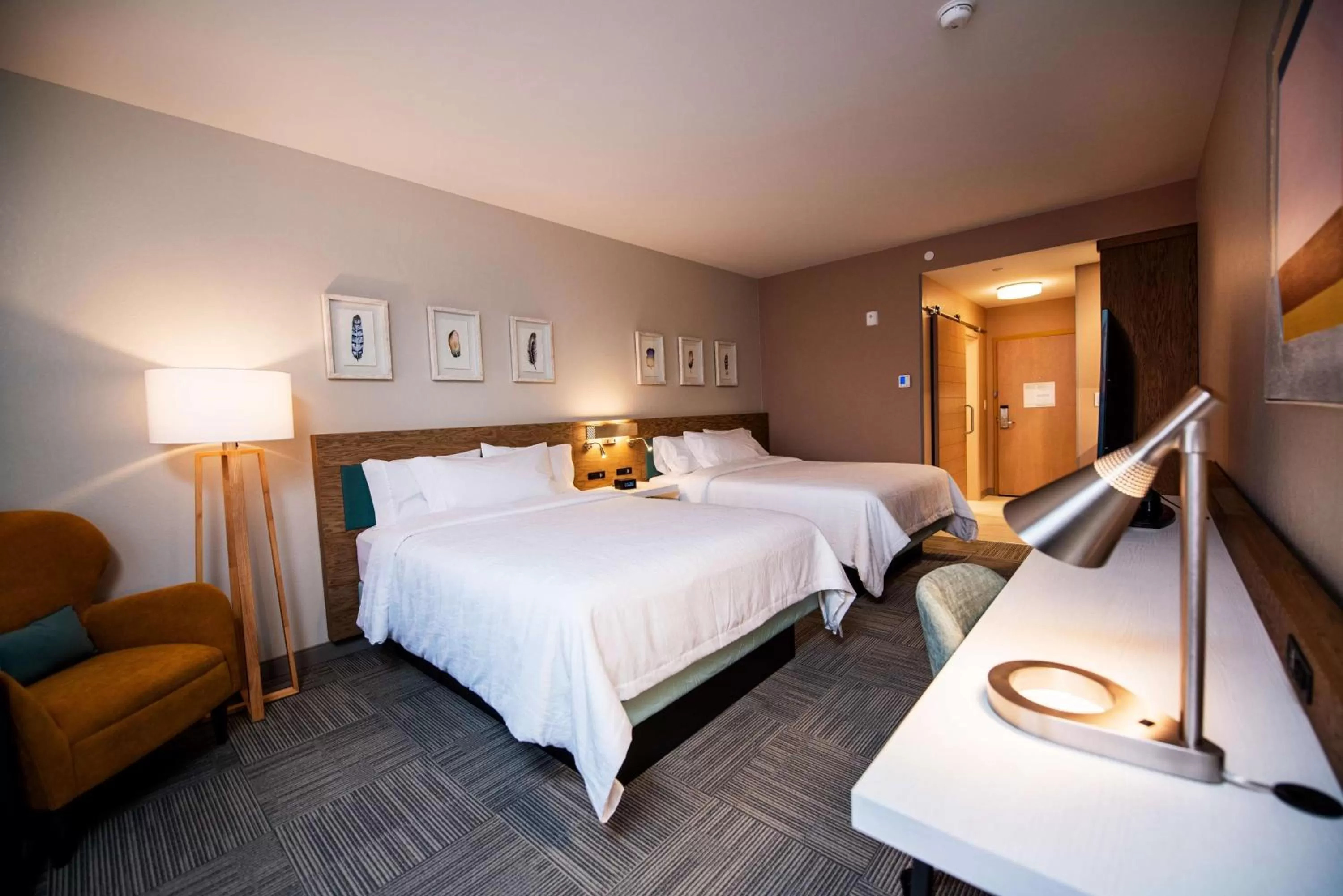 Bedroom, Bed in Hilton Garden Inn Moncton Downtown, Nb