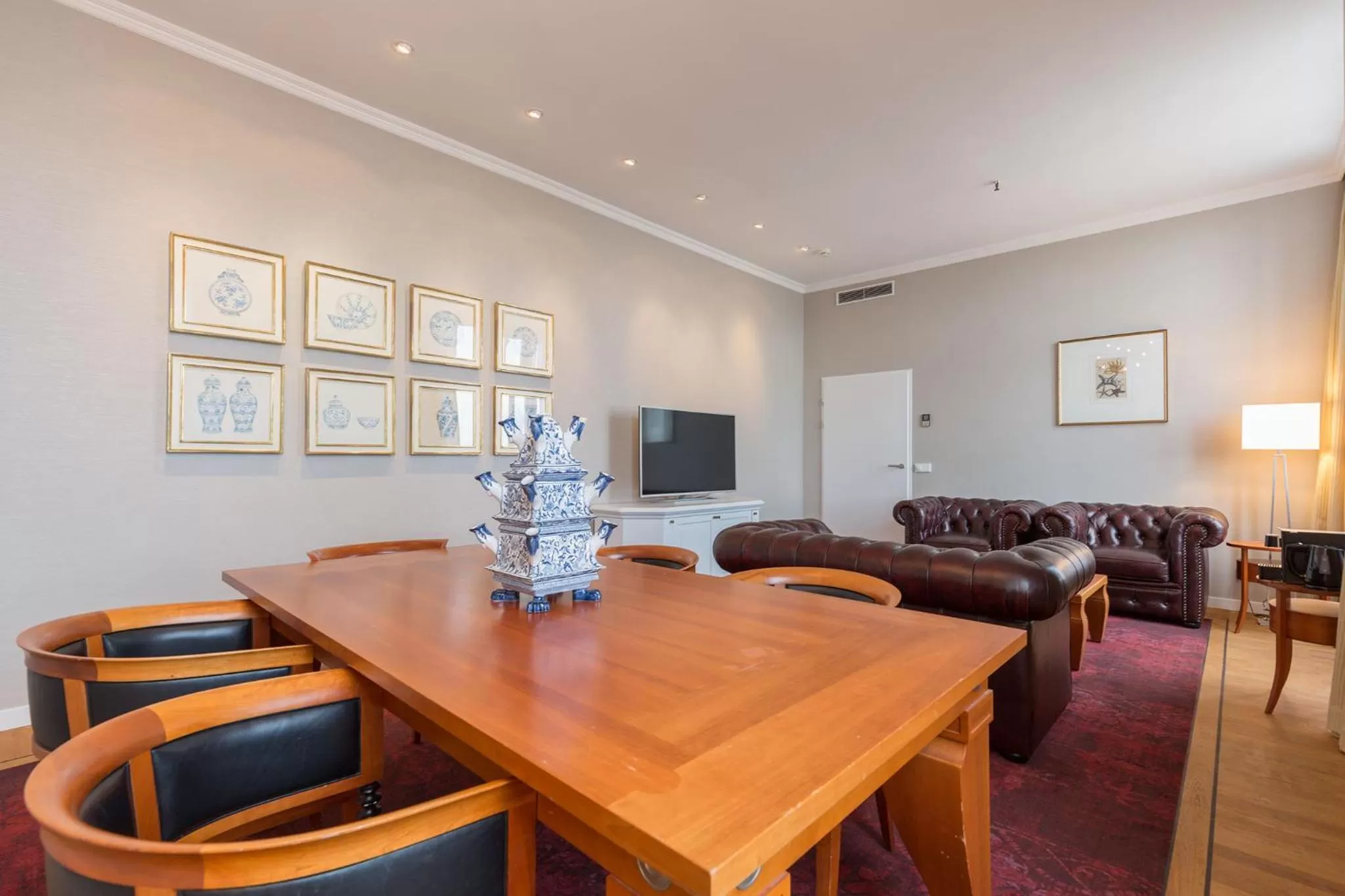 Living room in Grand Hotel Amrâth Kurhaus The Hague Scheveningen