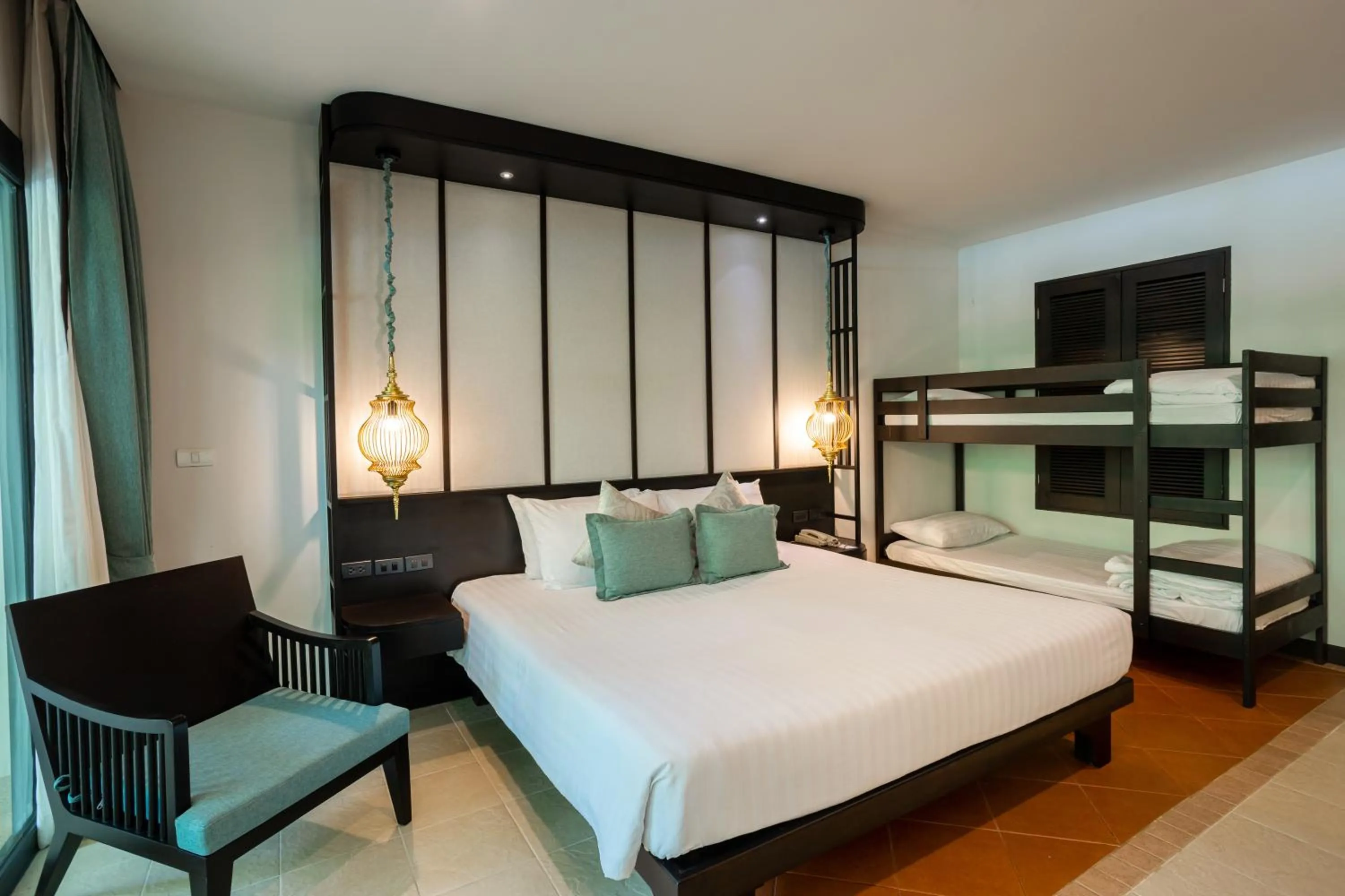 Bedroom, Bed in Ravindra Beach Resort & Spa - SHA Extra Plus