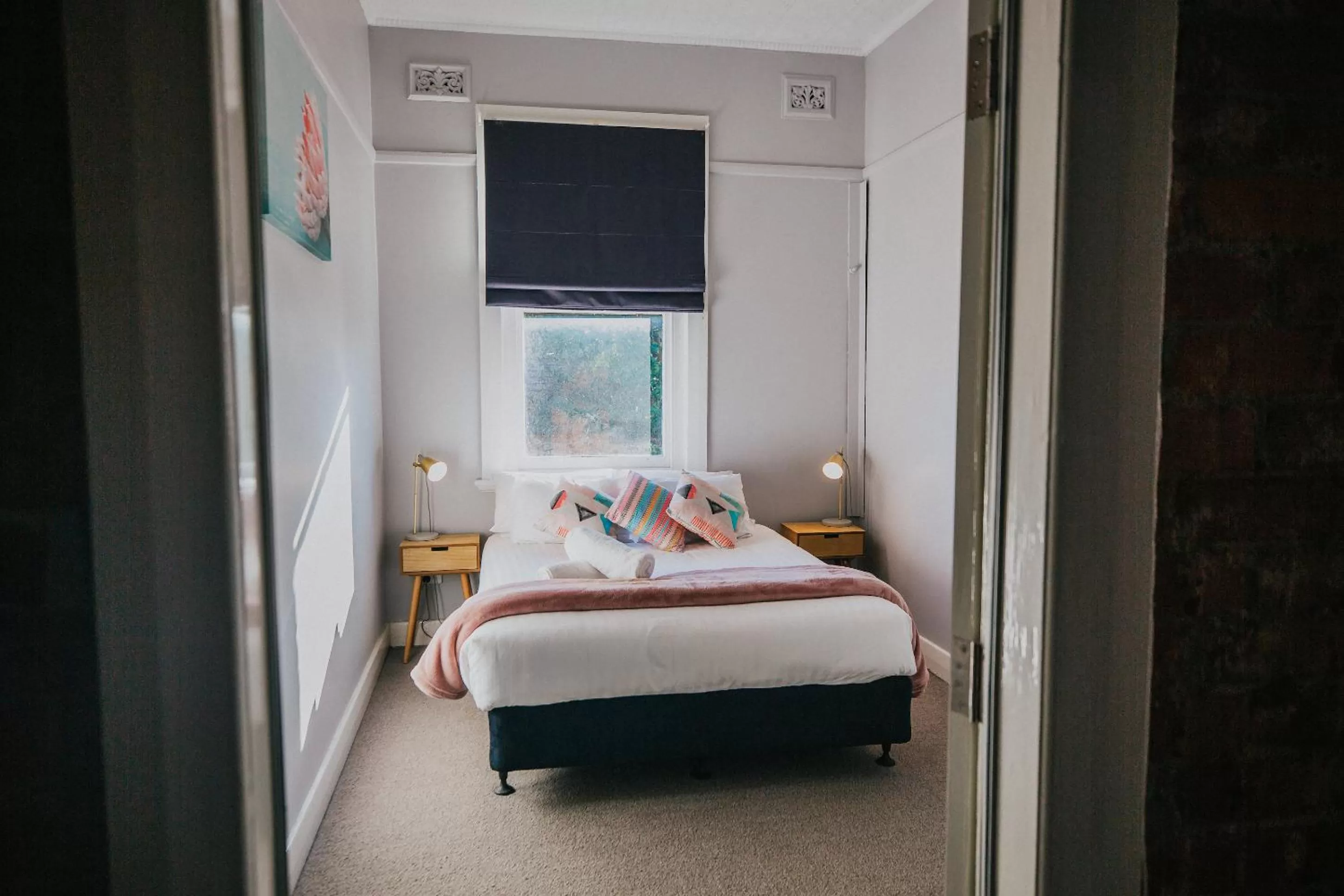 Bed in Duke of Wellington Hotel