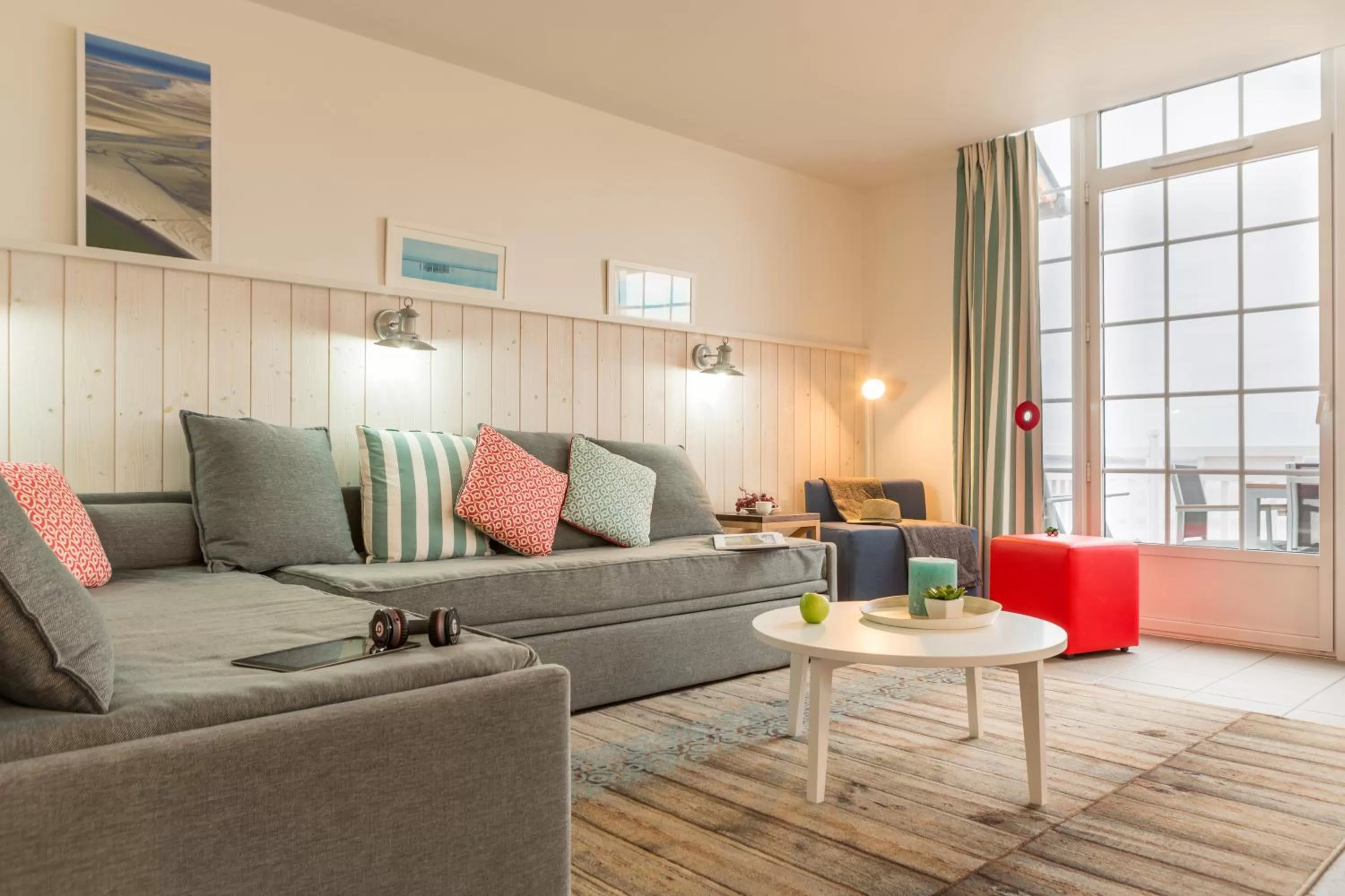 Living room in Pierre & Vacances Premium Résidence de la Plage