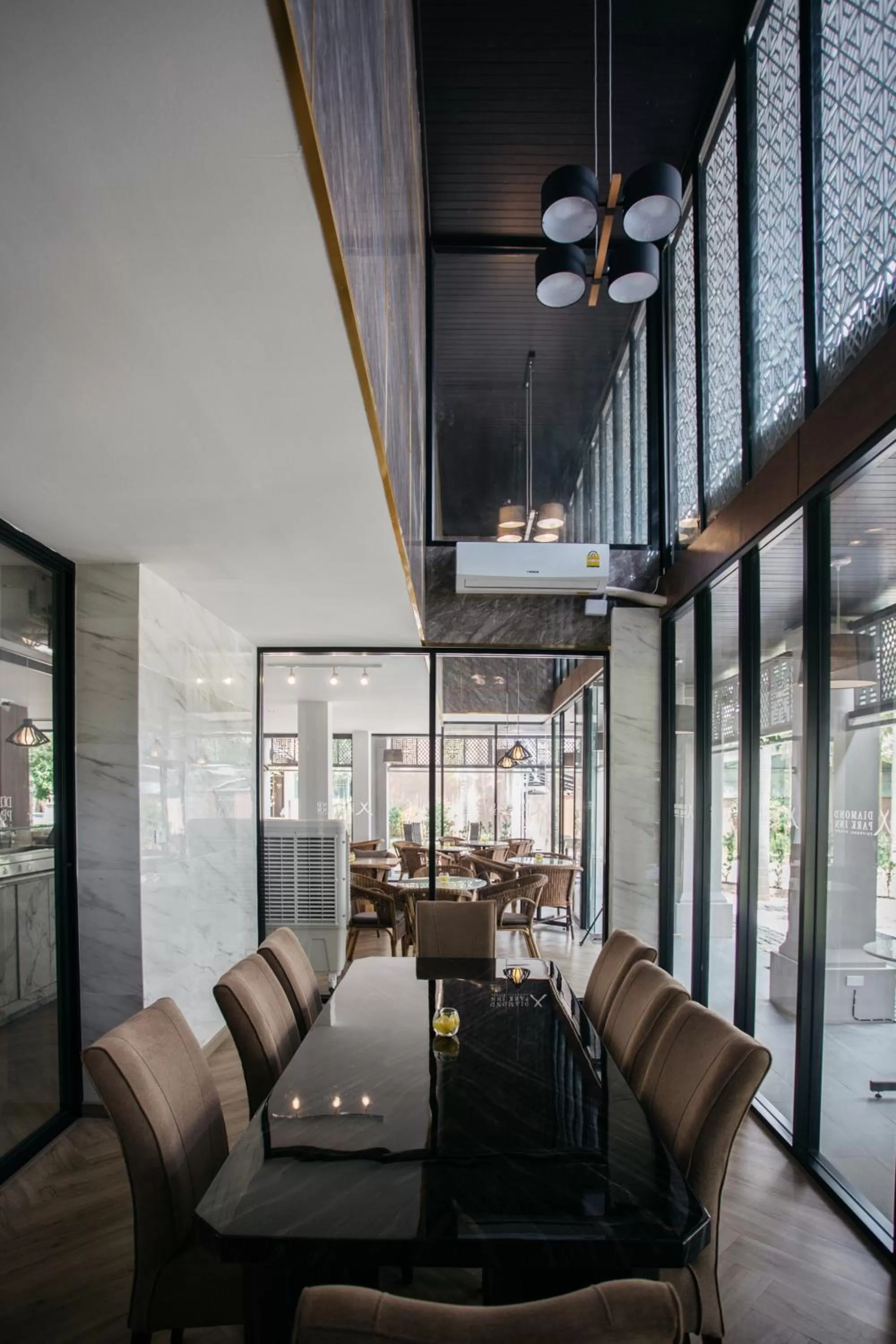 Dining area in Diamond Park Inn Chiangrai & Resort