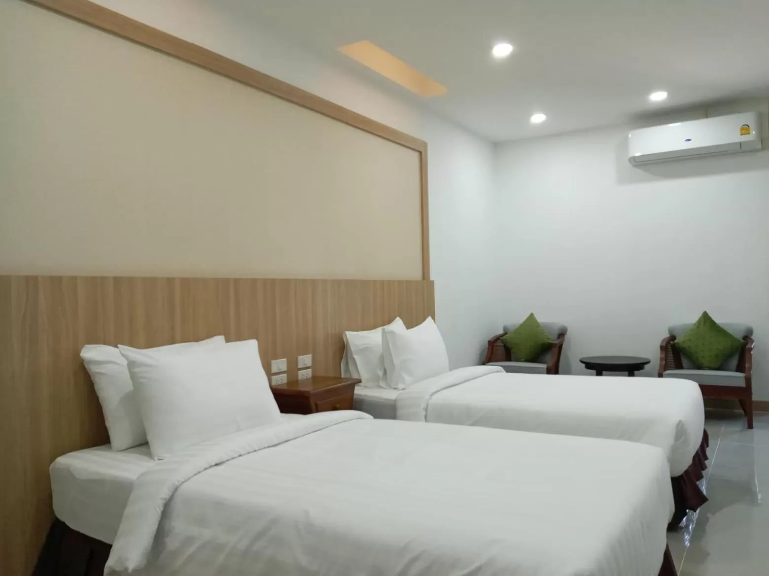 Bed in Nine Smiths Hotels Chiangmai