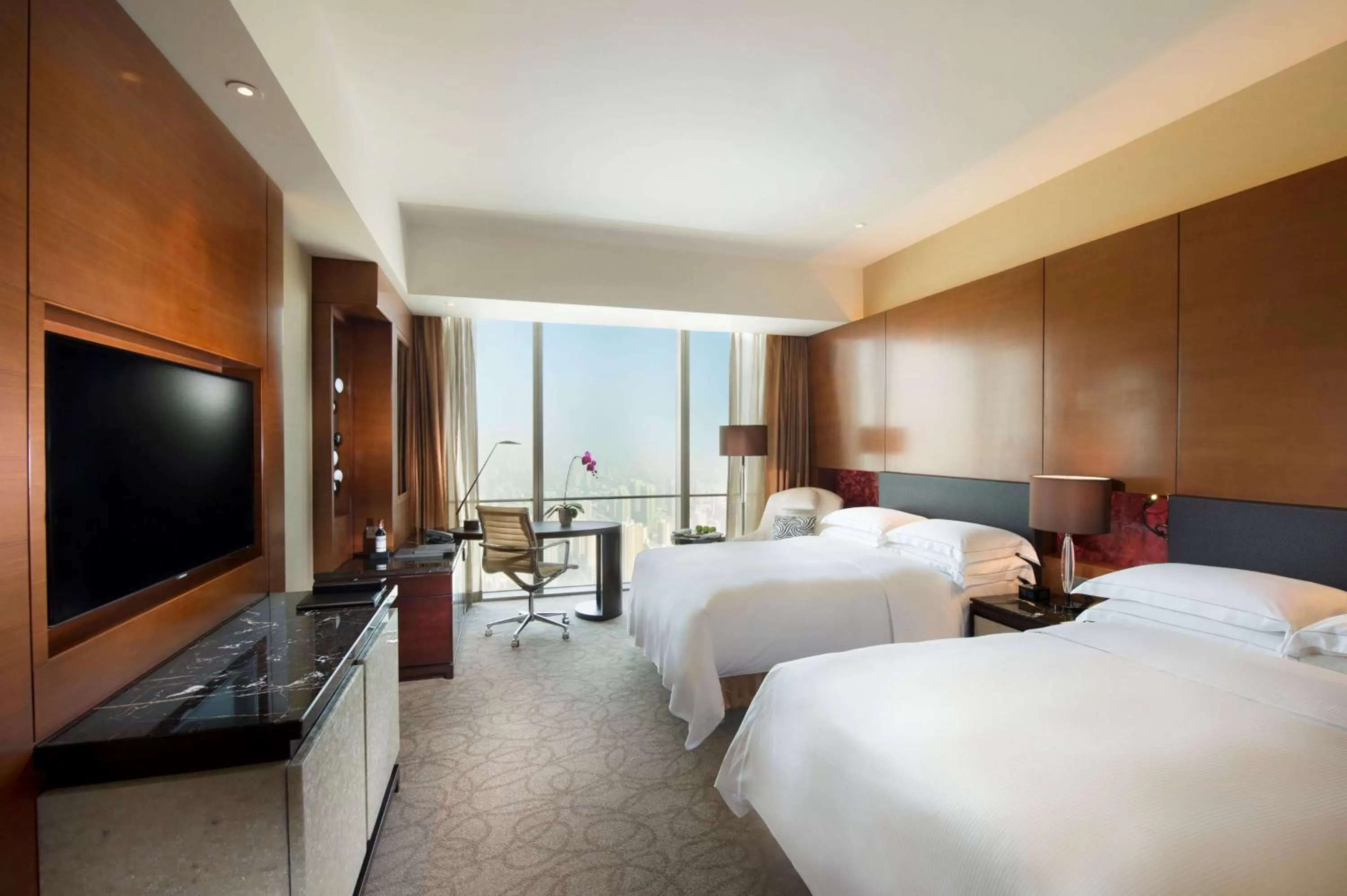 Bedroom, Bed in Hilton Shijiazhuang