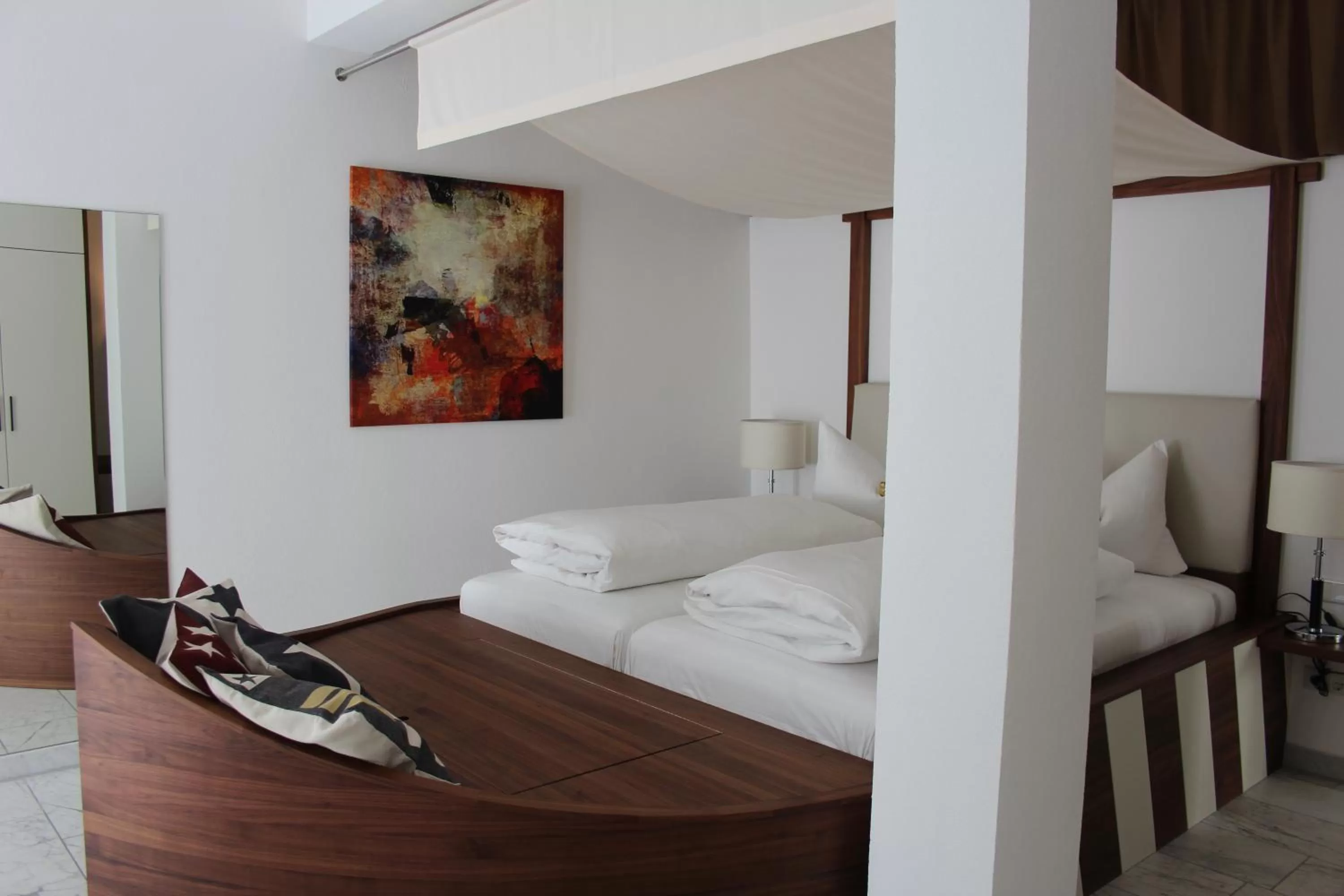 Bedroom in Hotel Schmales Haus