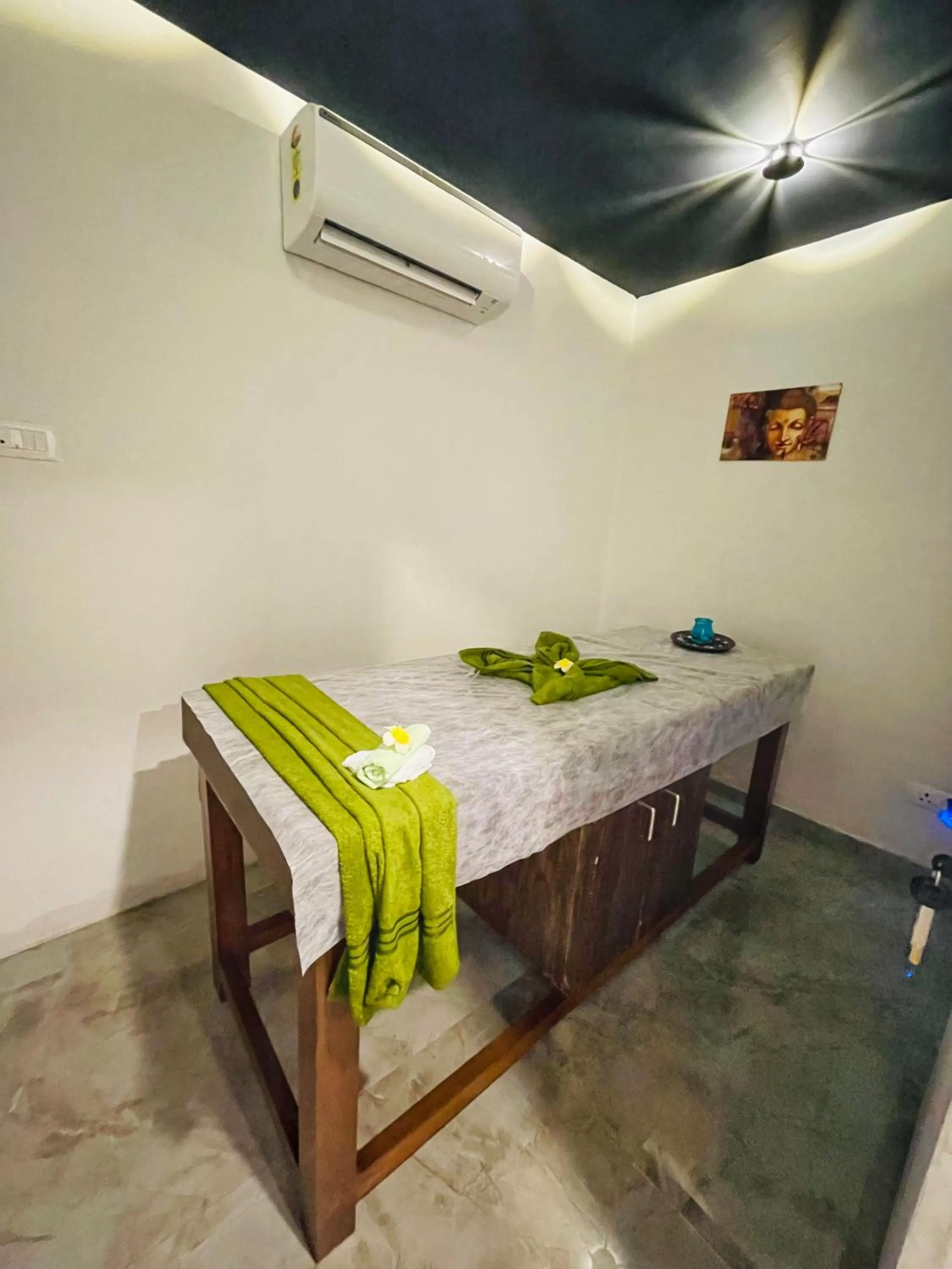 Bed in Tranquil Resort & Spa