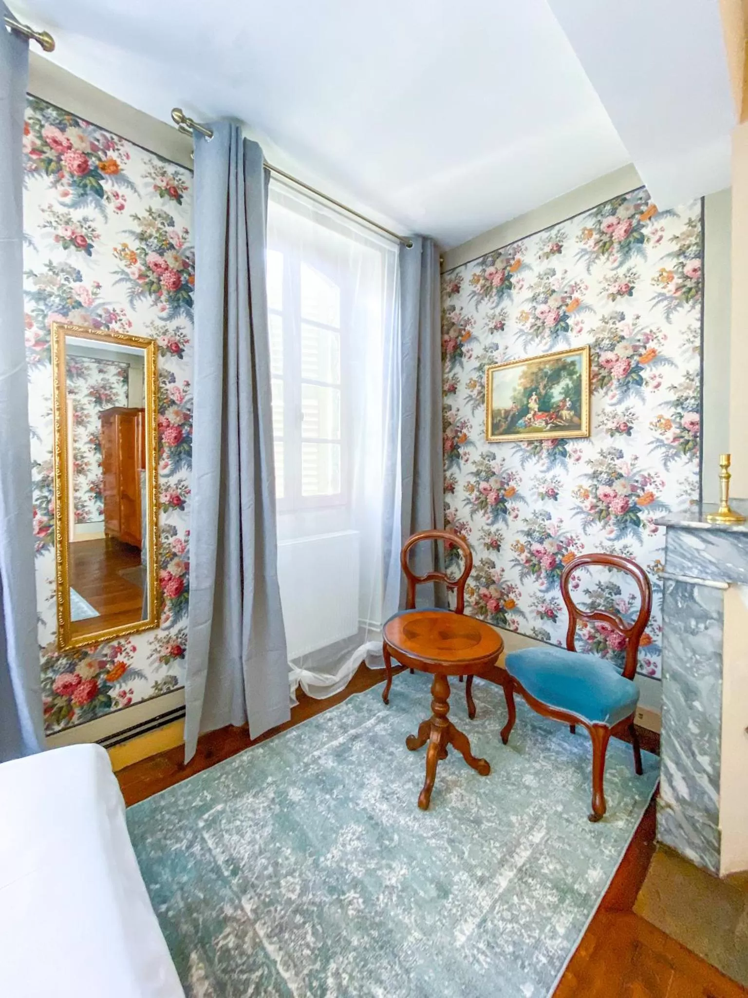 Seating area, Bed in Nogapatio - Maison d'Hôtes - BnB