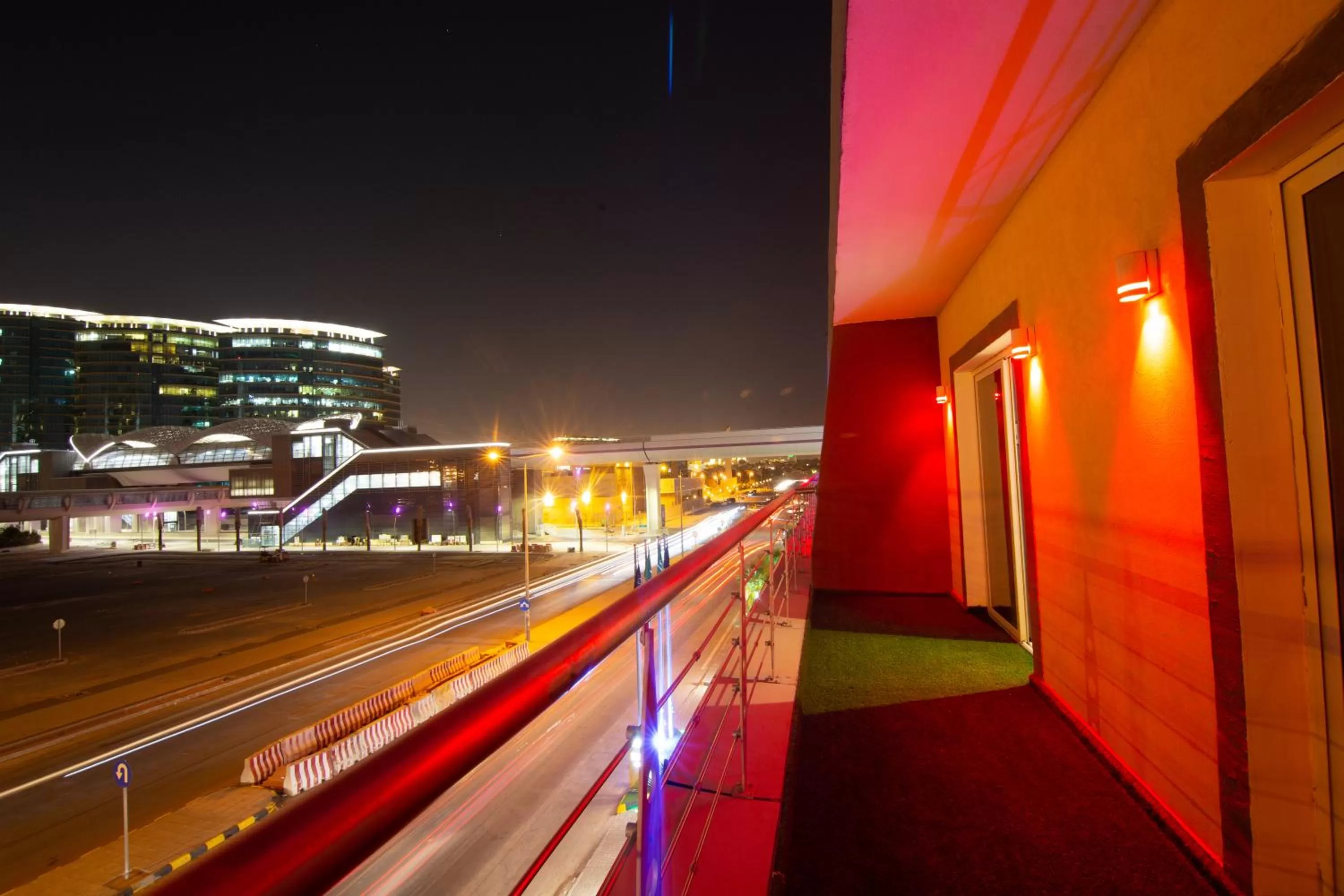 Street view in Golden Ship Hotel