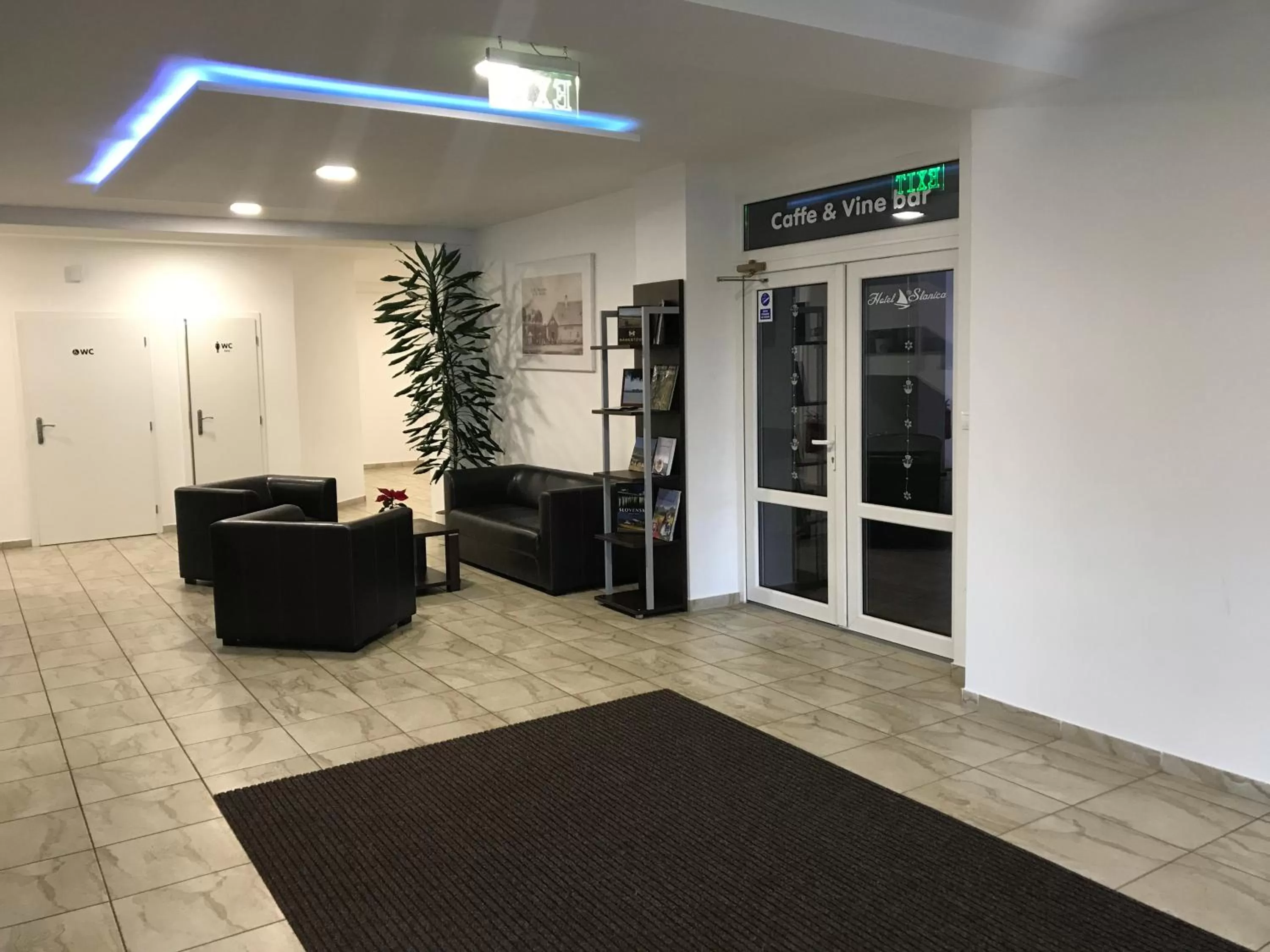 Lobby or reception in Hotel Slanica