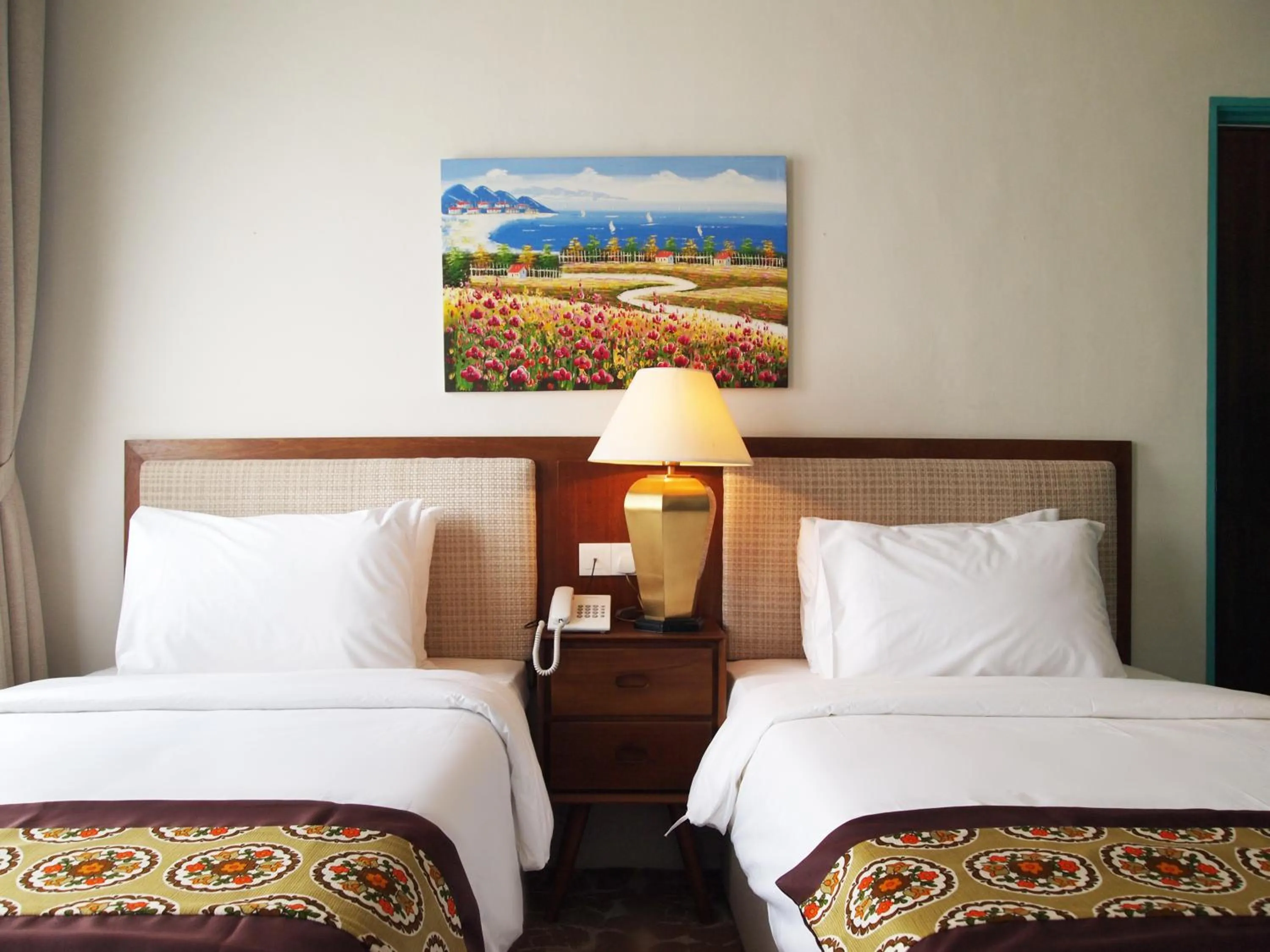 Bed in Kapitan Kongsi Boutique Hotel